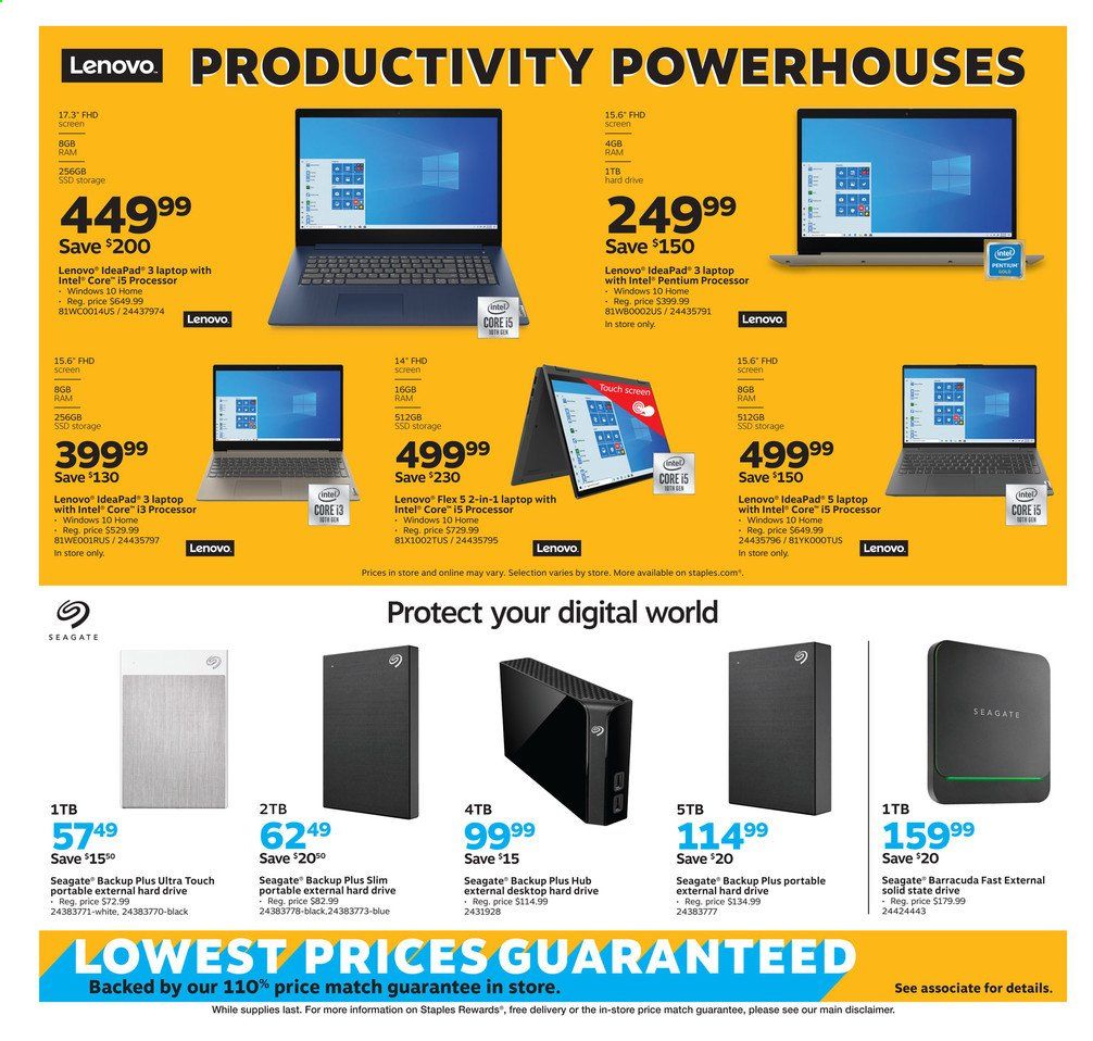 Staples Weekly Ad August 9 to August 15