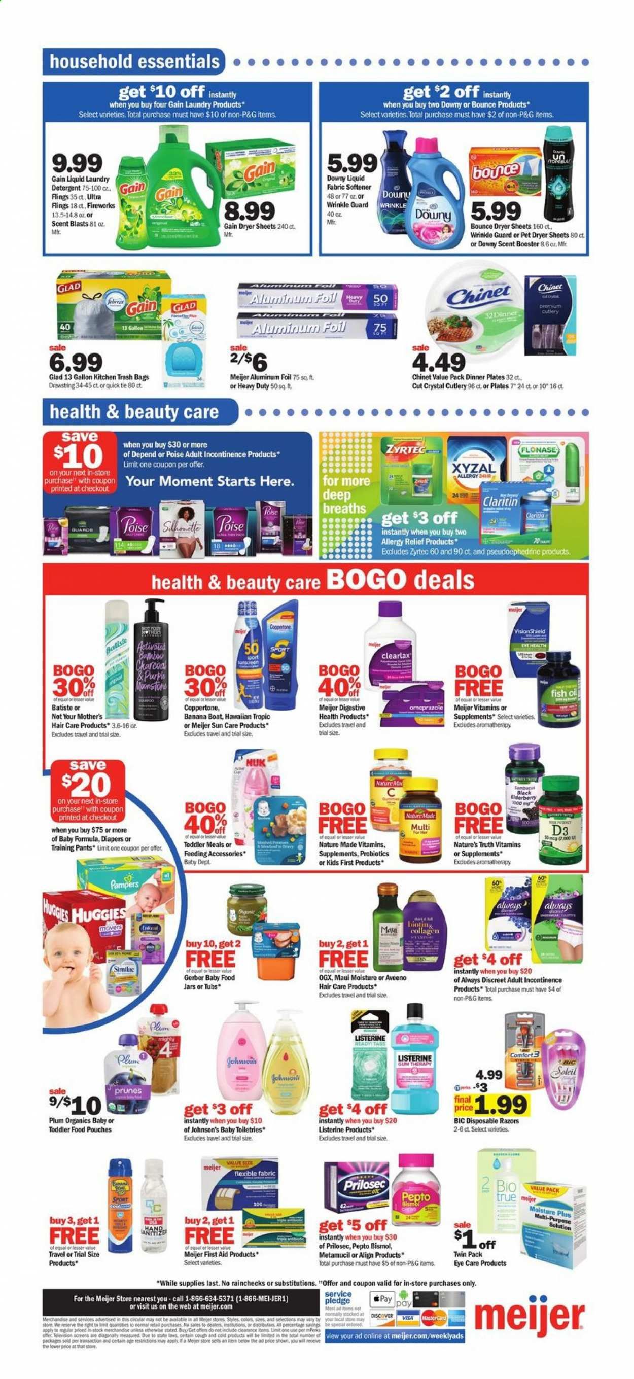 Meijer (MI) Weekly Ad August 9 to August 15