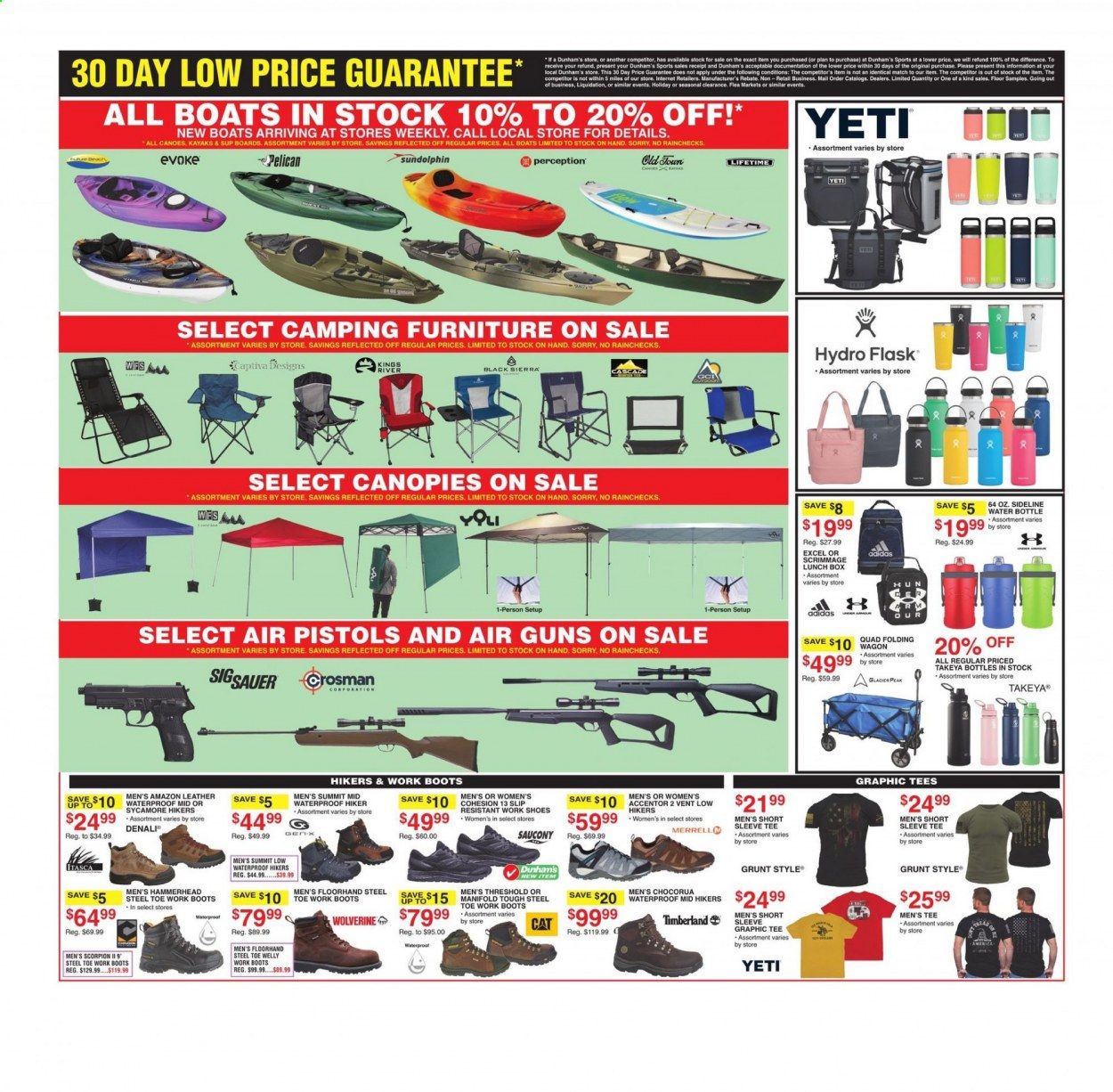 Dunham's Sports Weekly Ad August 8 to August 13