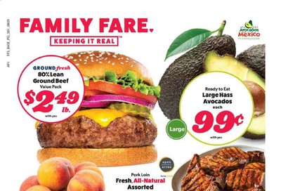 Family Fare Weekly Ad August 9 to August 15