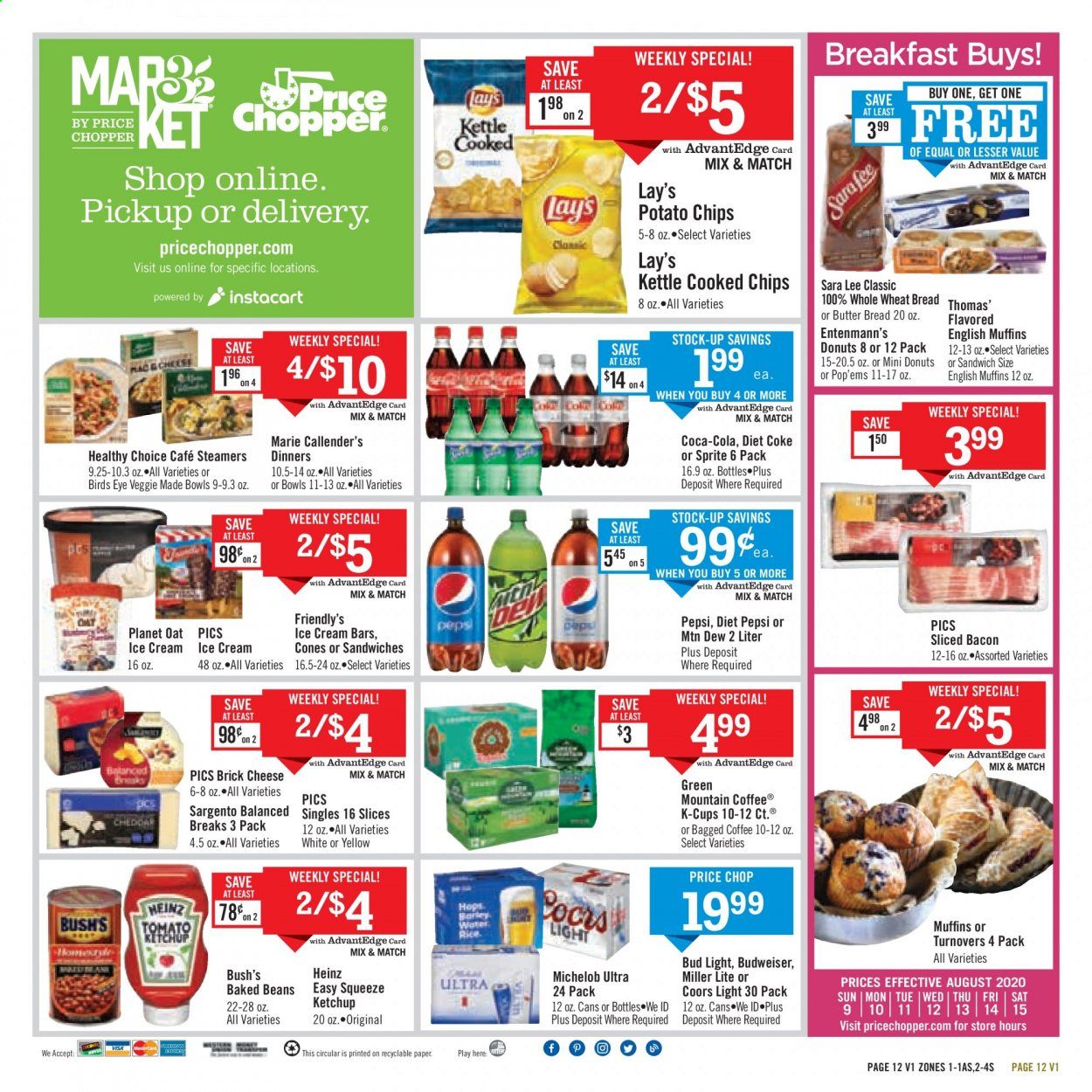 Price Chopper (NY) Weekly Ad August 9 to August 15