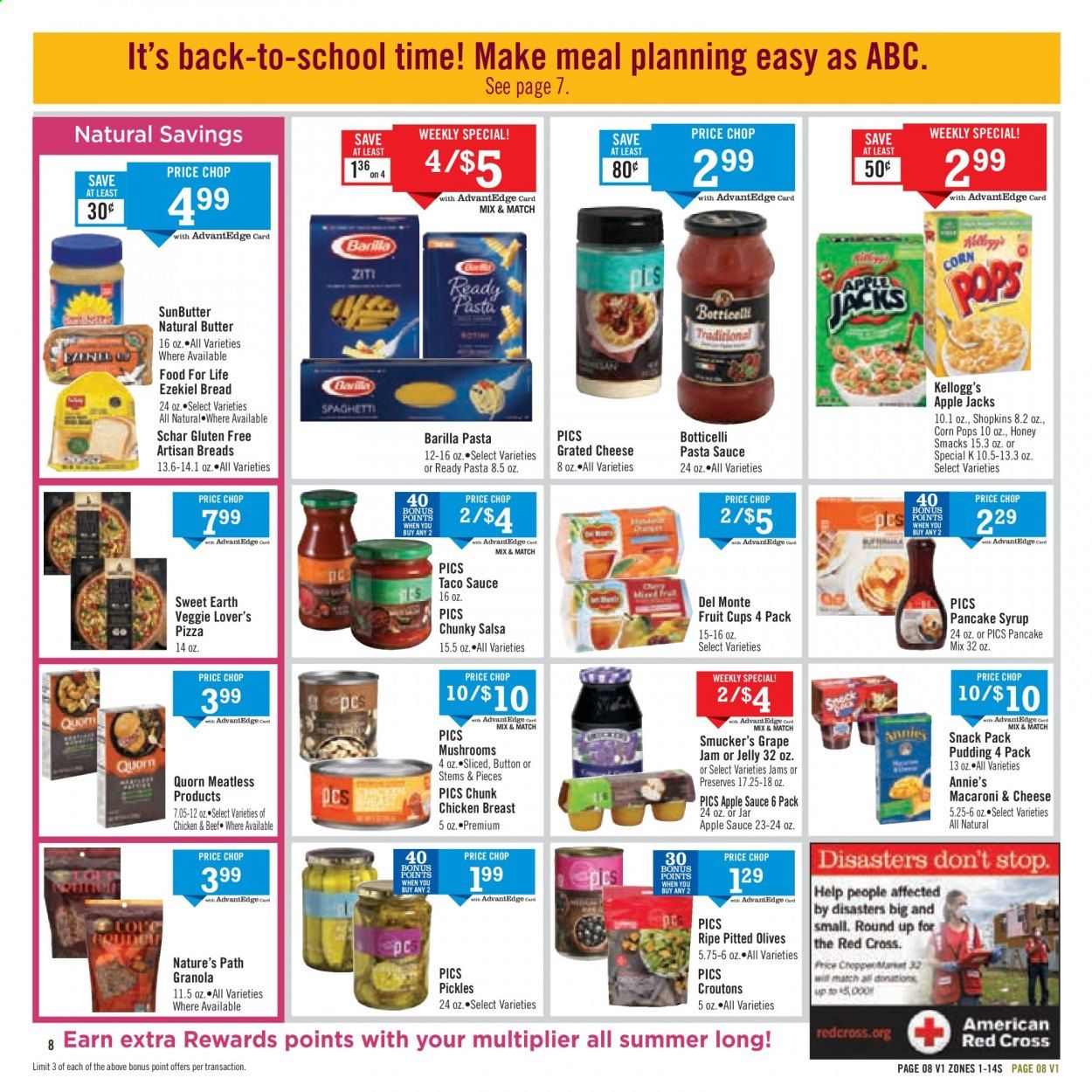 Price Chopper (NY) Weekly Ad August 9 to August 15
