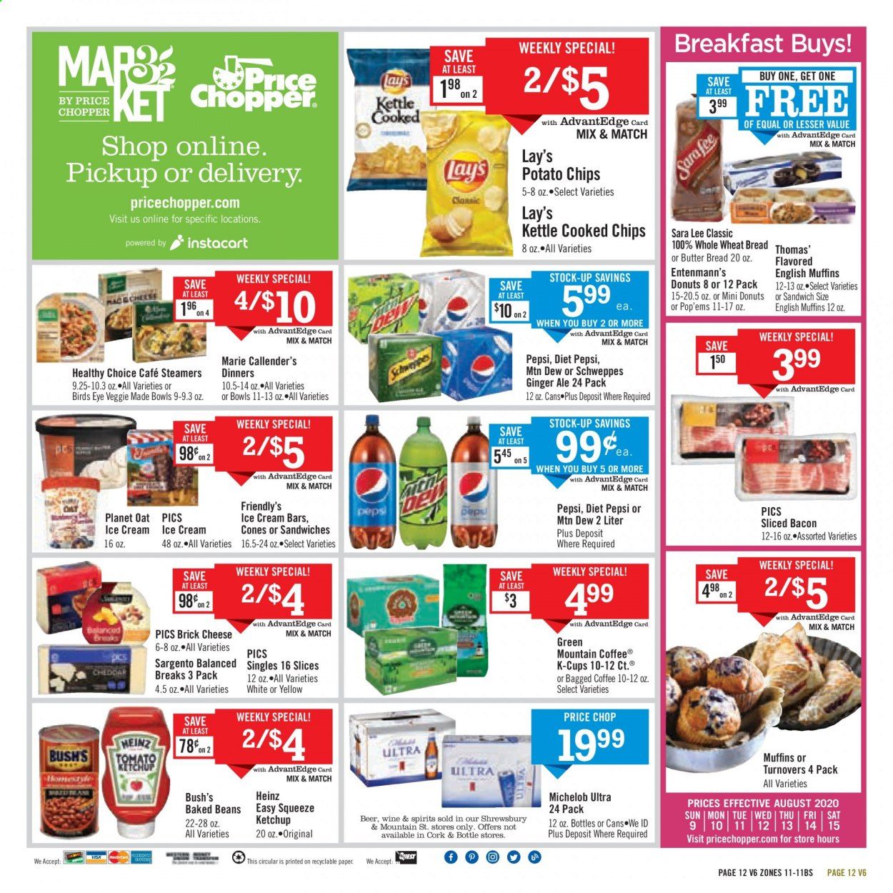 Price Chopper (MA) Weekly Ad August 9 to August 15