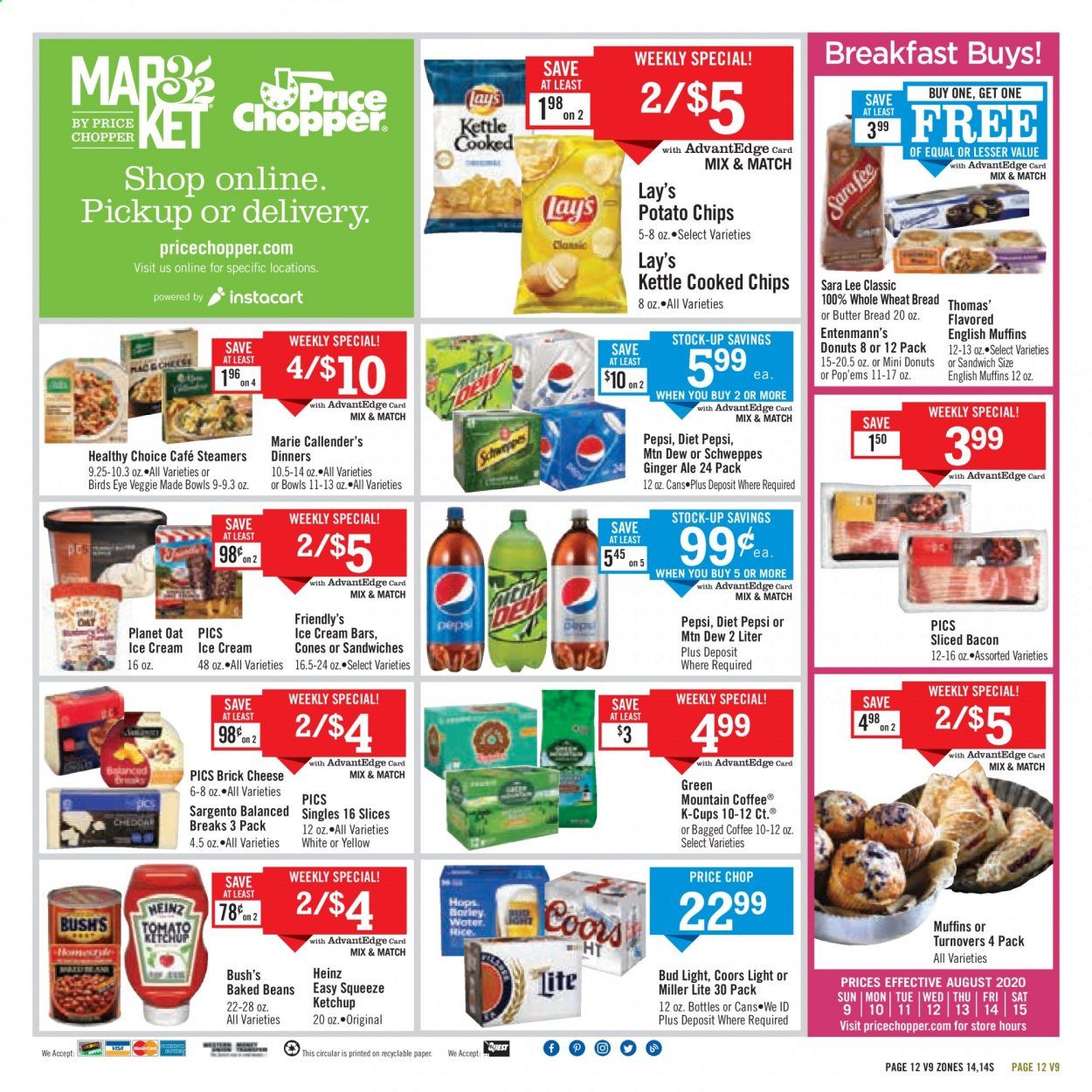 Price Chopper (CT) Weekly Ad August 9 to August 15