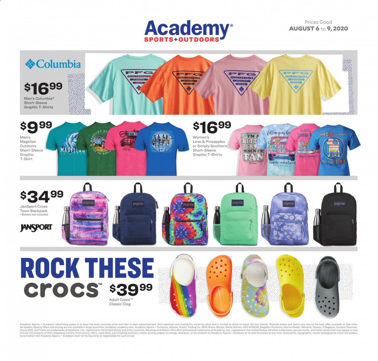 Academy Sports Weekly Ad August 7 to August 9