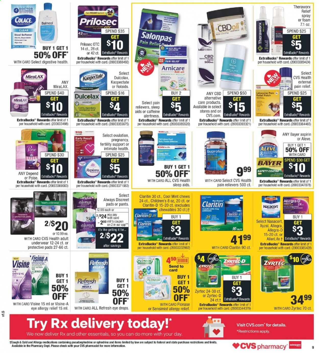 CVS Pharmacy Weekly Ad August 9 to August 15