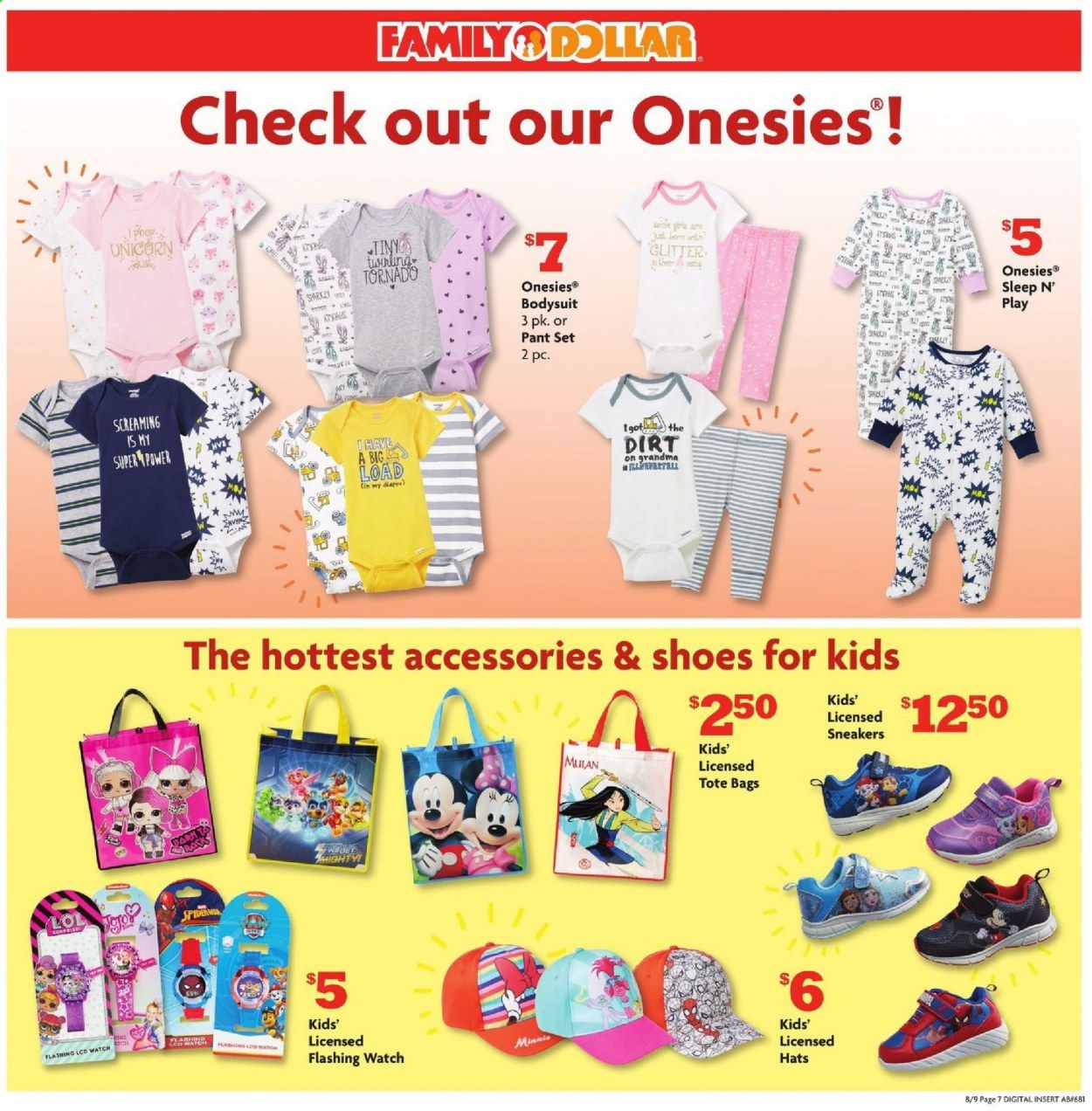 Family Dollar Weekly Ad August 9 to August 15