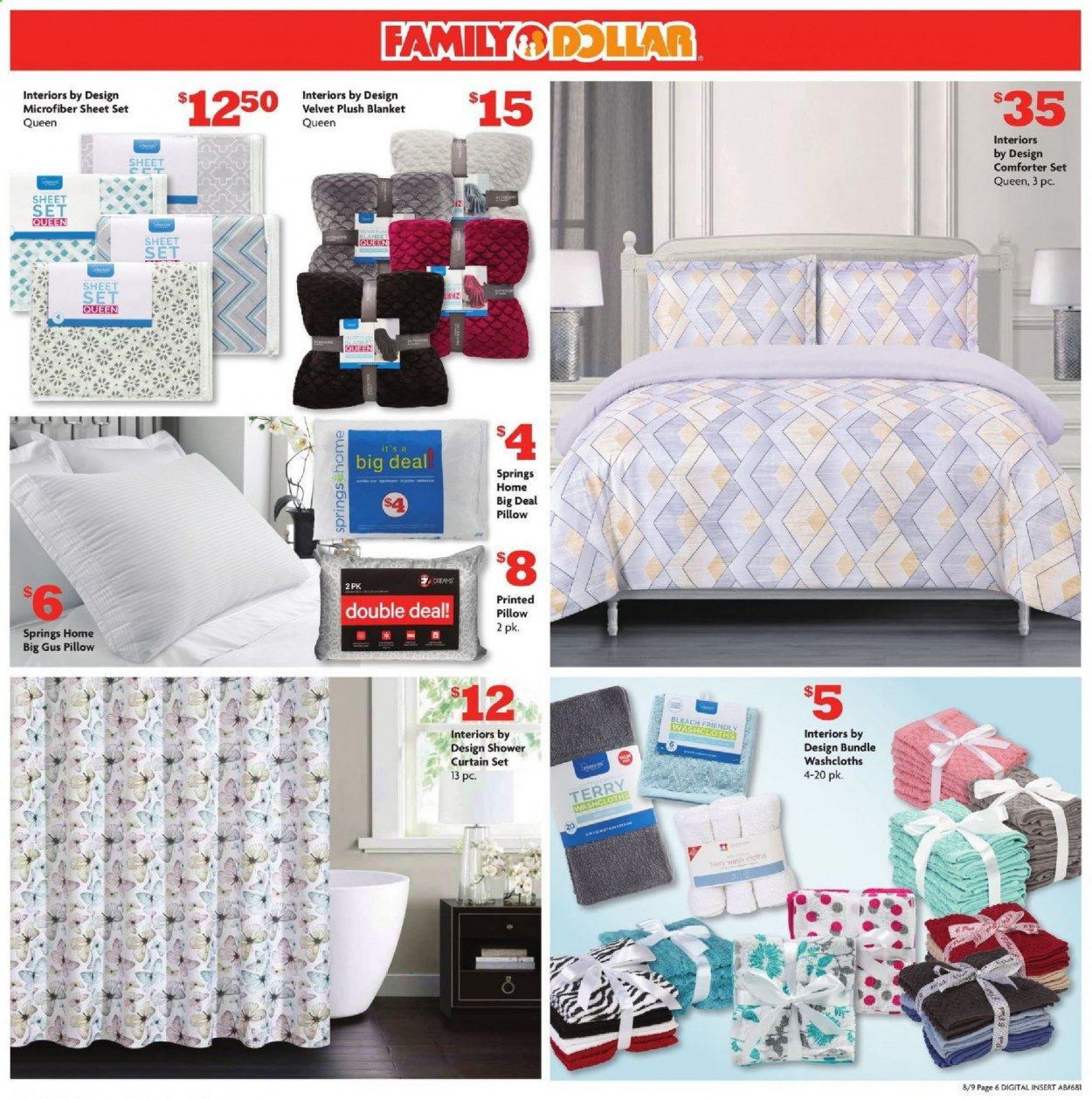 Family Dollar Weekly Ad August 9 to August 15