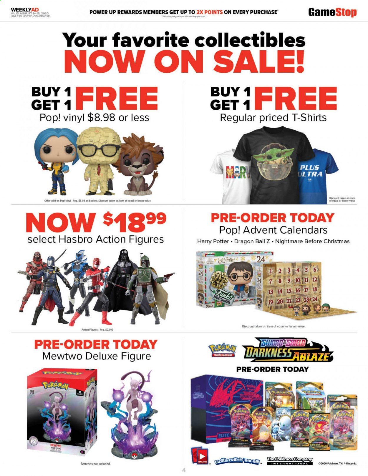 GameStop Weekly Ad August 9 to August 15