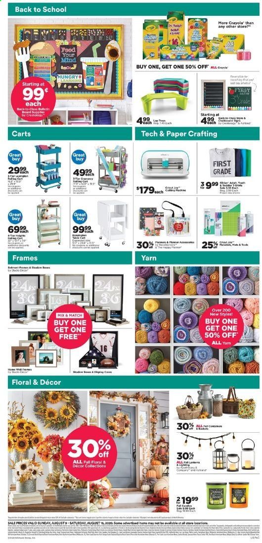 Michaels Weekly Ad August 9 to August 15
