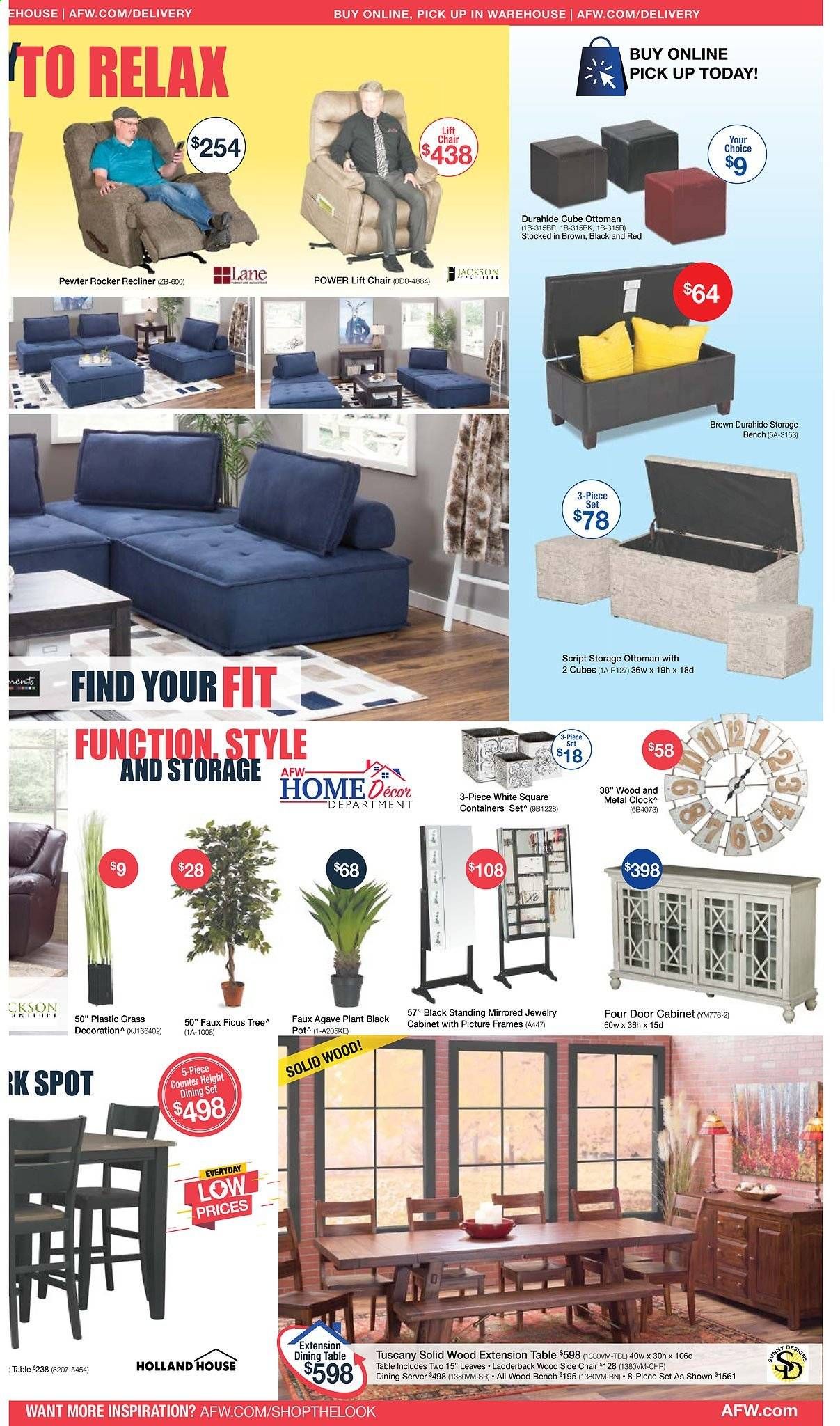 American Furniture Warehouse (TX) Weekly Ad August 9 to August 15
