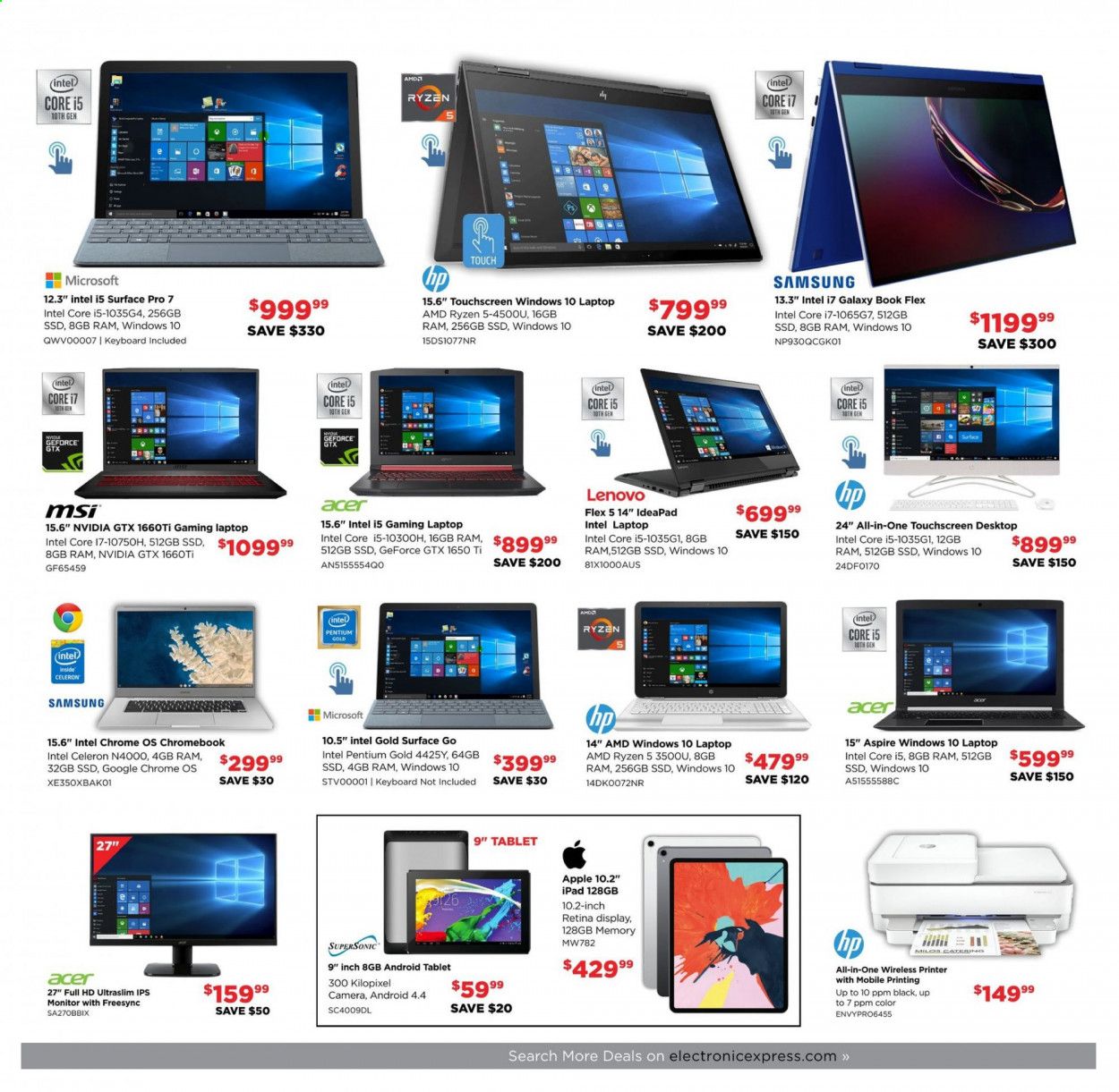Electronic Express Weekly Ad August 9 to August 15