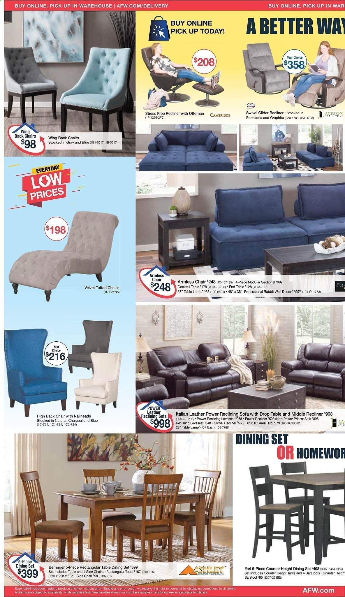American Furniture Warehouse (CO) Weekly Ad August 9 to August 15