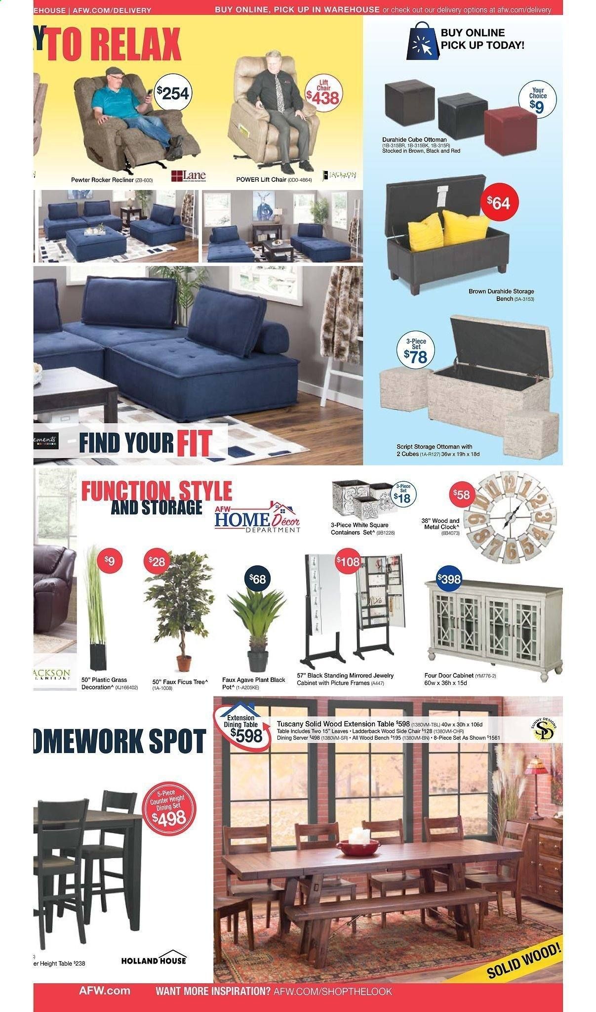 American Furniture Warehouse (AZ) Weekly Ad August 9 to August 15