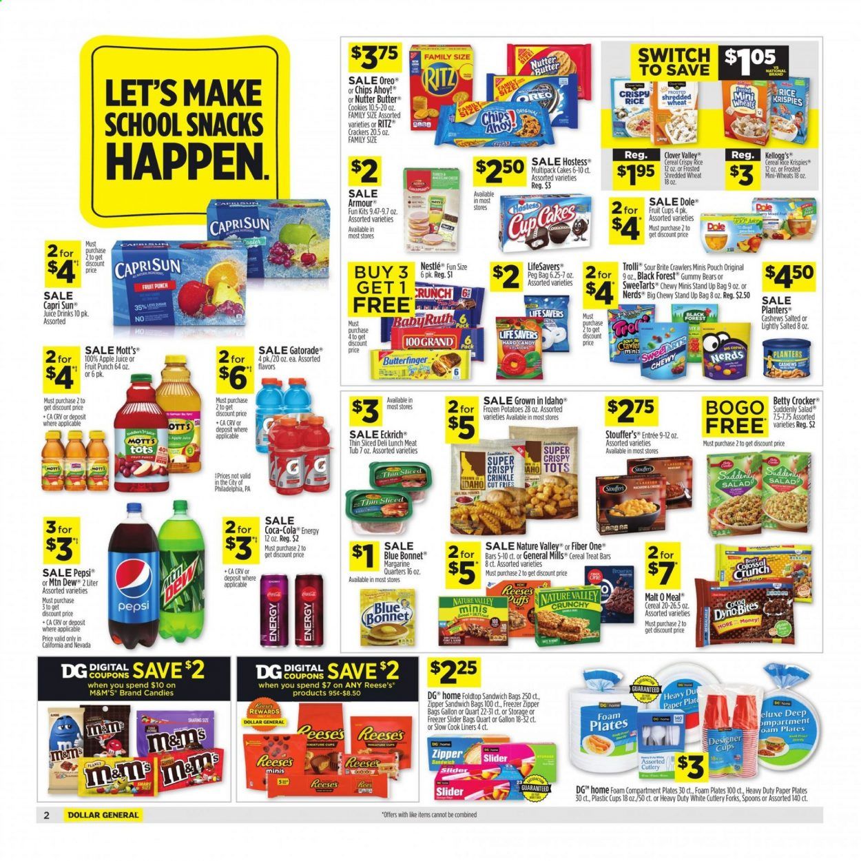 Dollar General Weekly Ad August 9 to August 15