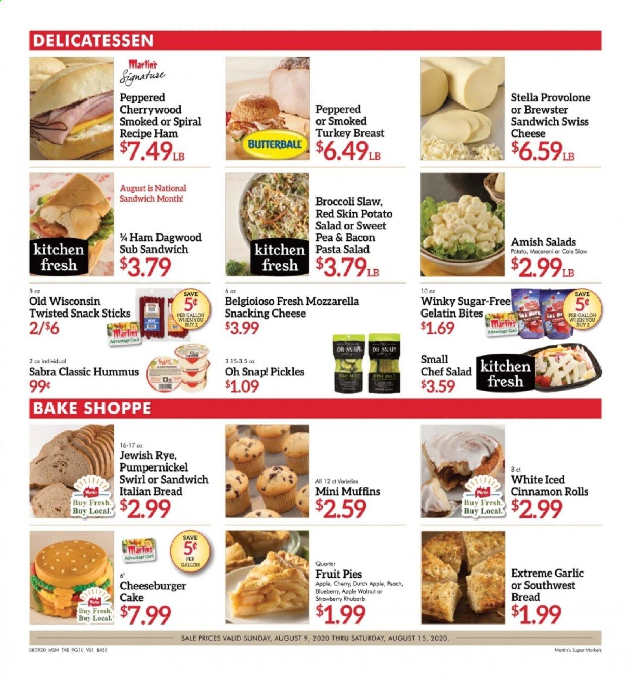 Martin’s Weekly Ad August 9 to August 15