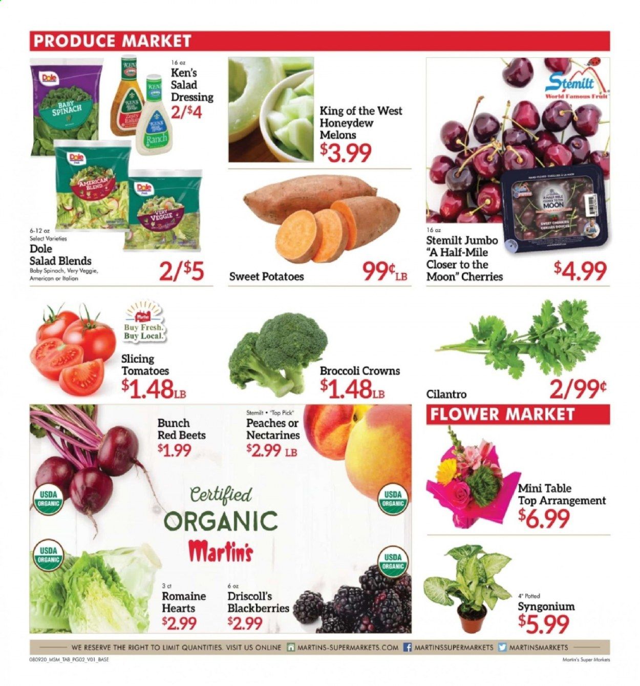Martin’s Weekly Ad August 9 to August 15
