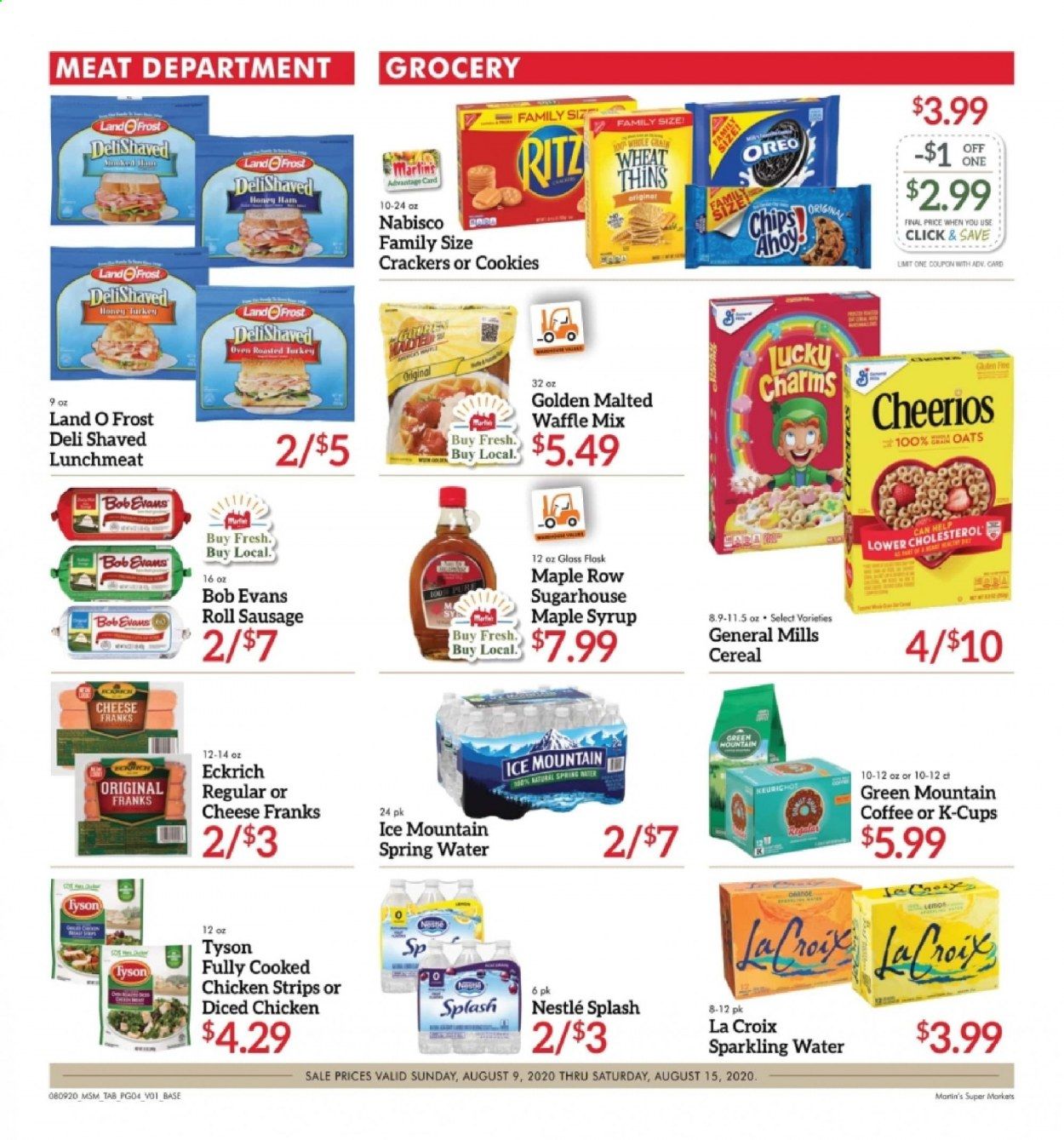 Martin’s Weekly Ad August 9 to August 15