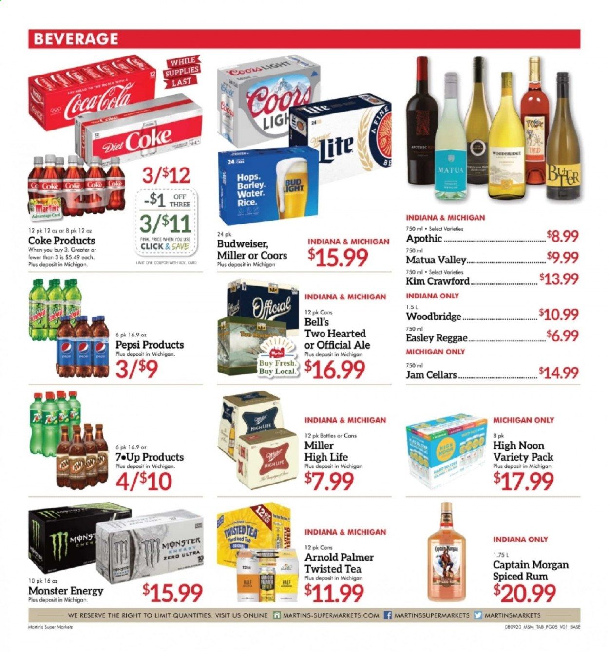 Martin’s Weekly Ad August 9 to August 15