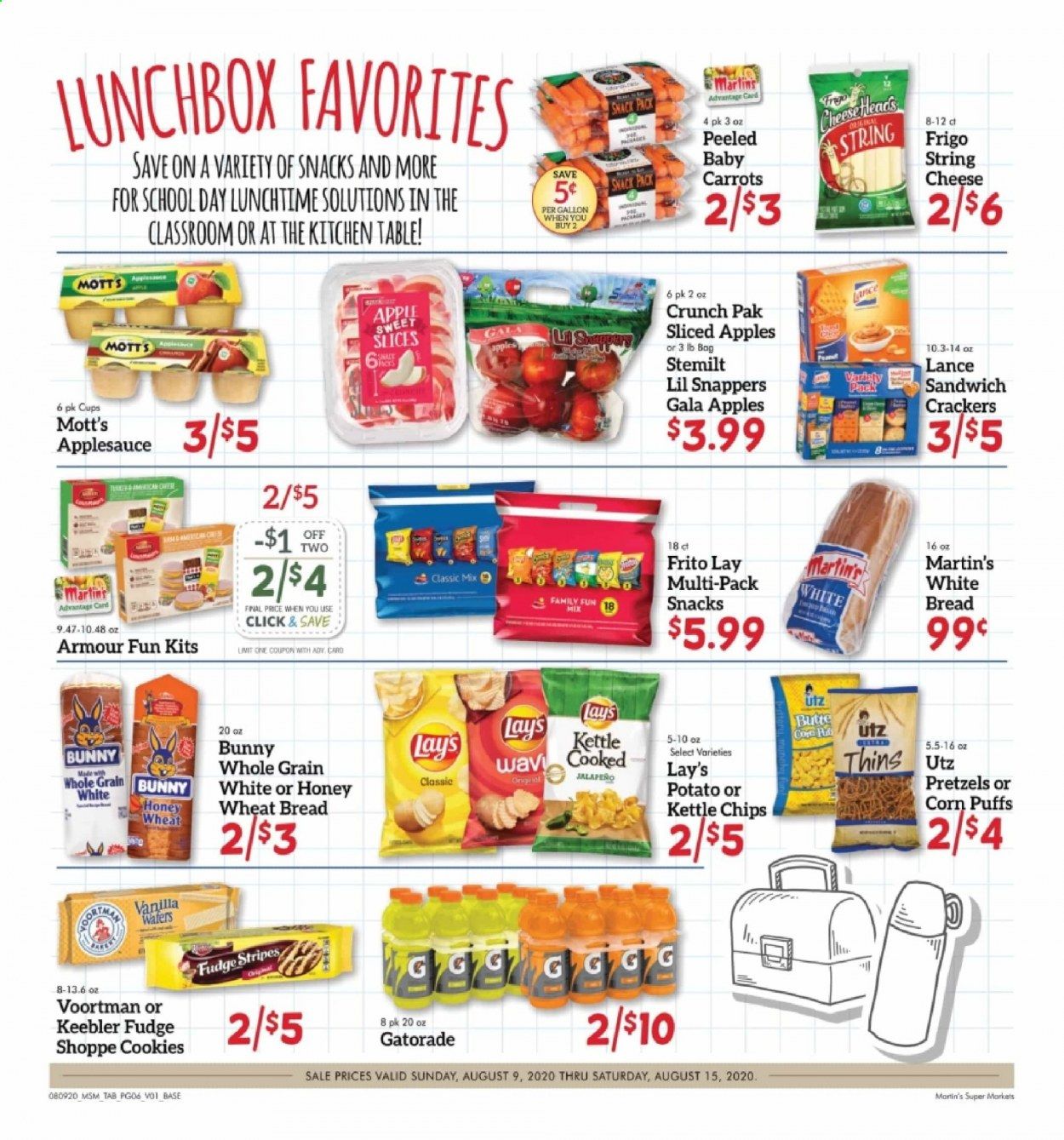 Martin’s Weekly Ad August 9 to August 15