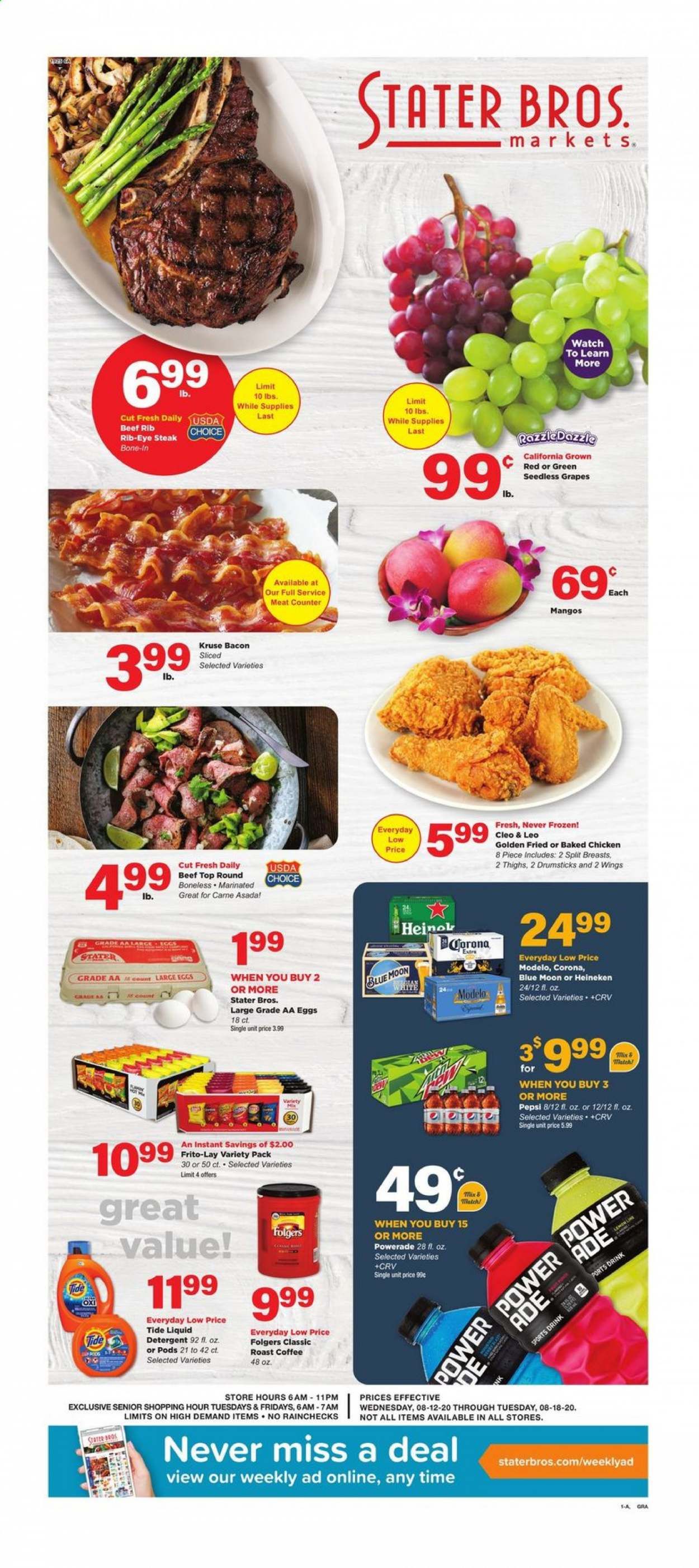Stater Bros. Weekly Ad August 12 to August 18