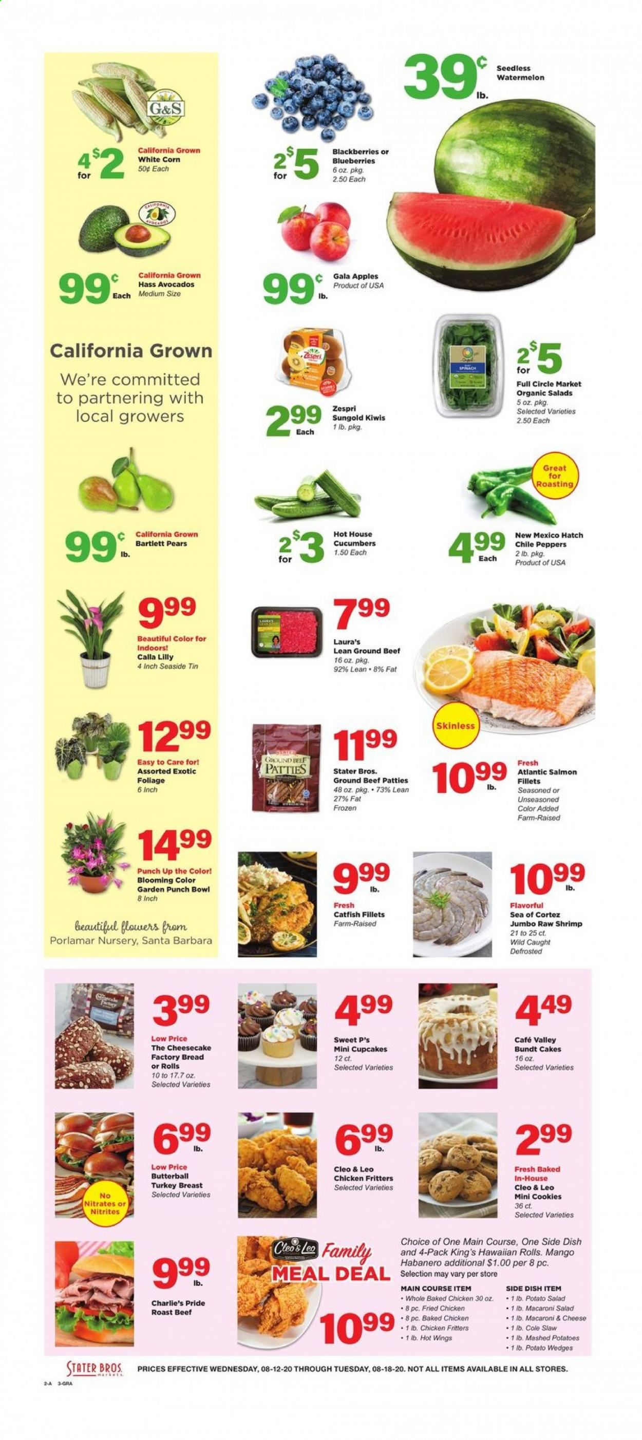 Stater Bros. Weekly Ad August 12 to August 18