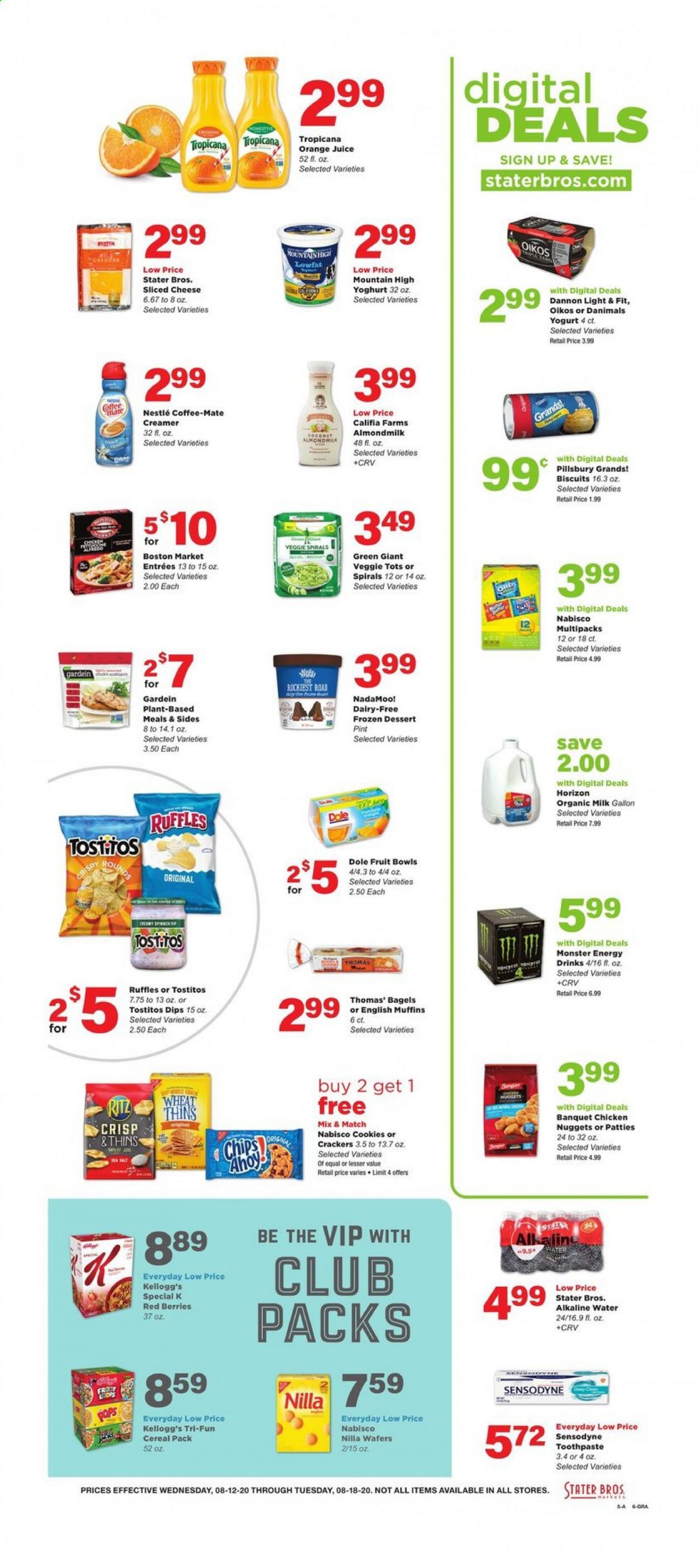 Stater Bros. Weekly Ad August 12 to August 18
