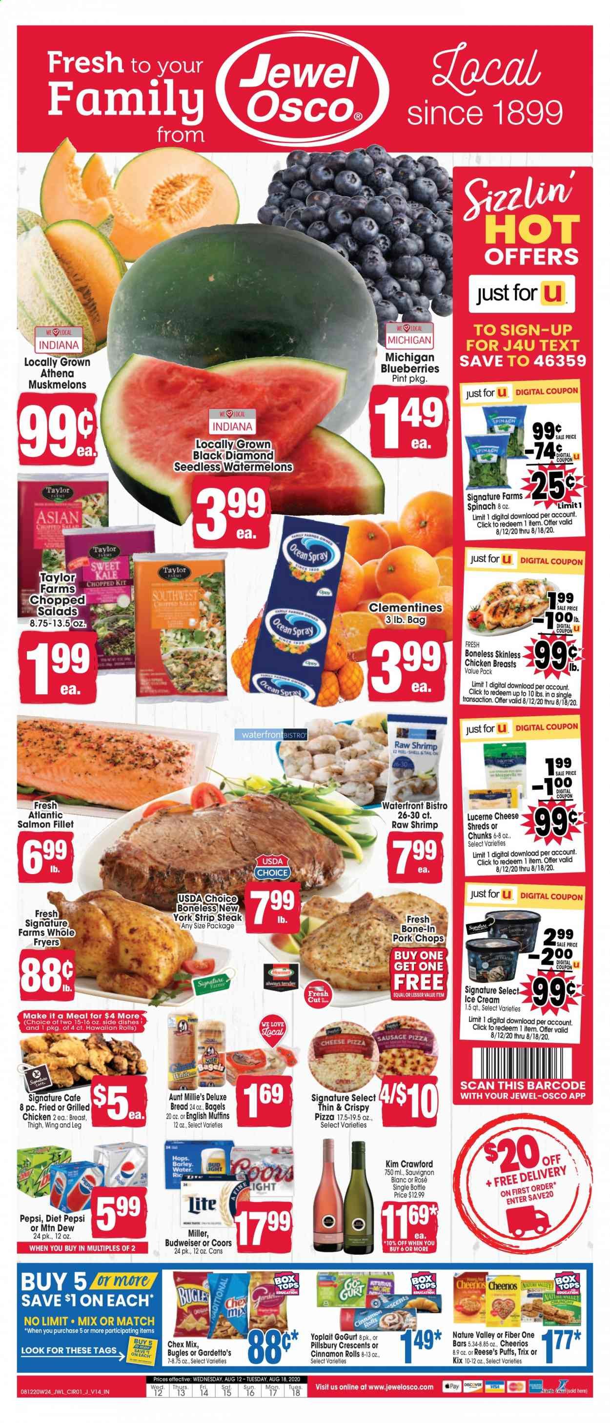 Jewel Osco (IN) Weekly Ad August 12 to August 18