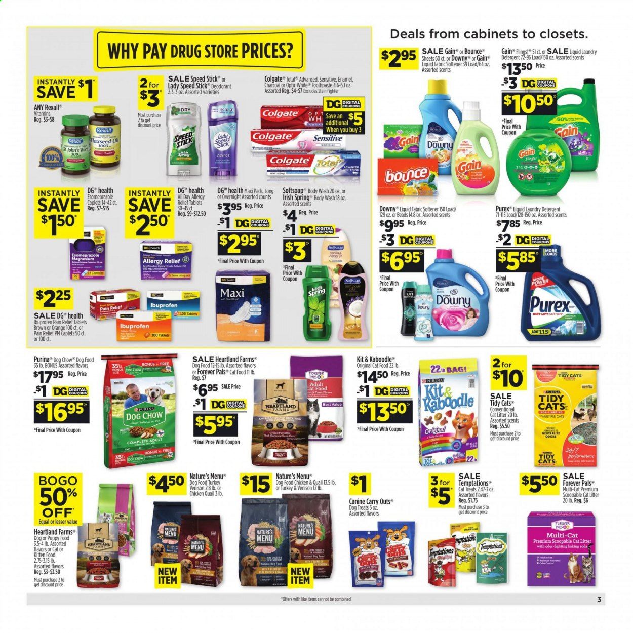 Dollar General (TX) Weekly Ad August 9 to August 15
