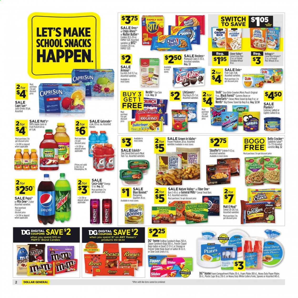 Dollar General (IN) Weekly Ad August 9 to August 15