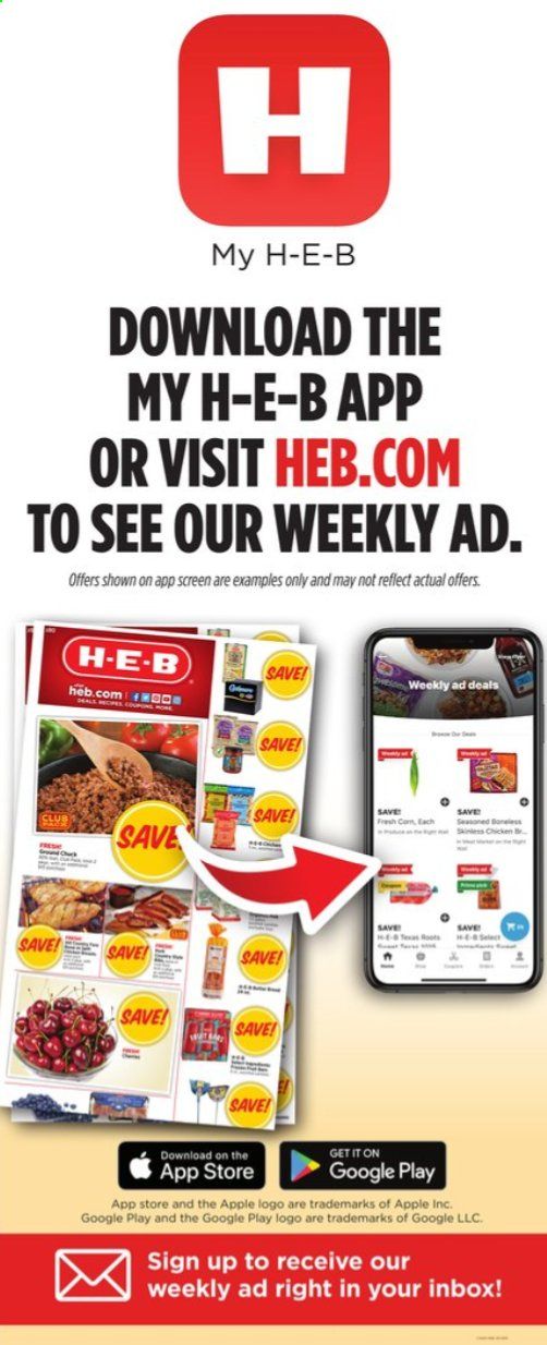 H-E-B Weekly Ad August 12 to August 18
