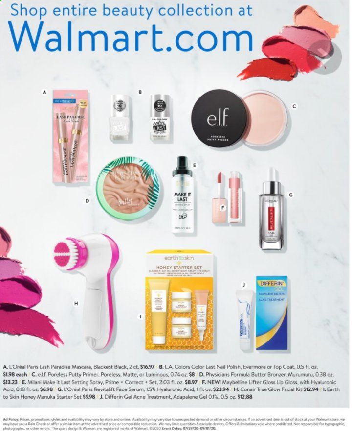 Walmart Weekly Ad July 29 to September 1