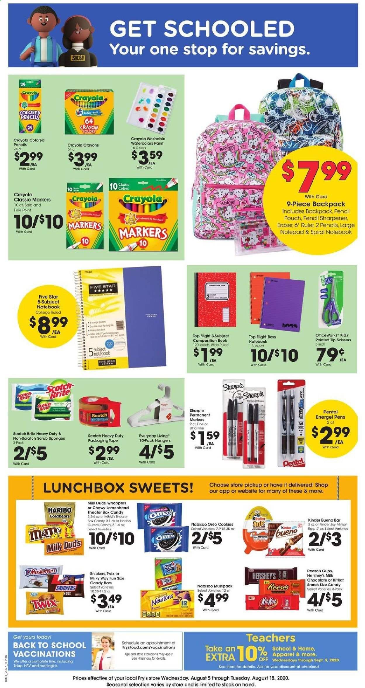 Fry’s (AZ) Weekly Ad August 12 to August 18