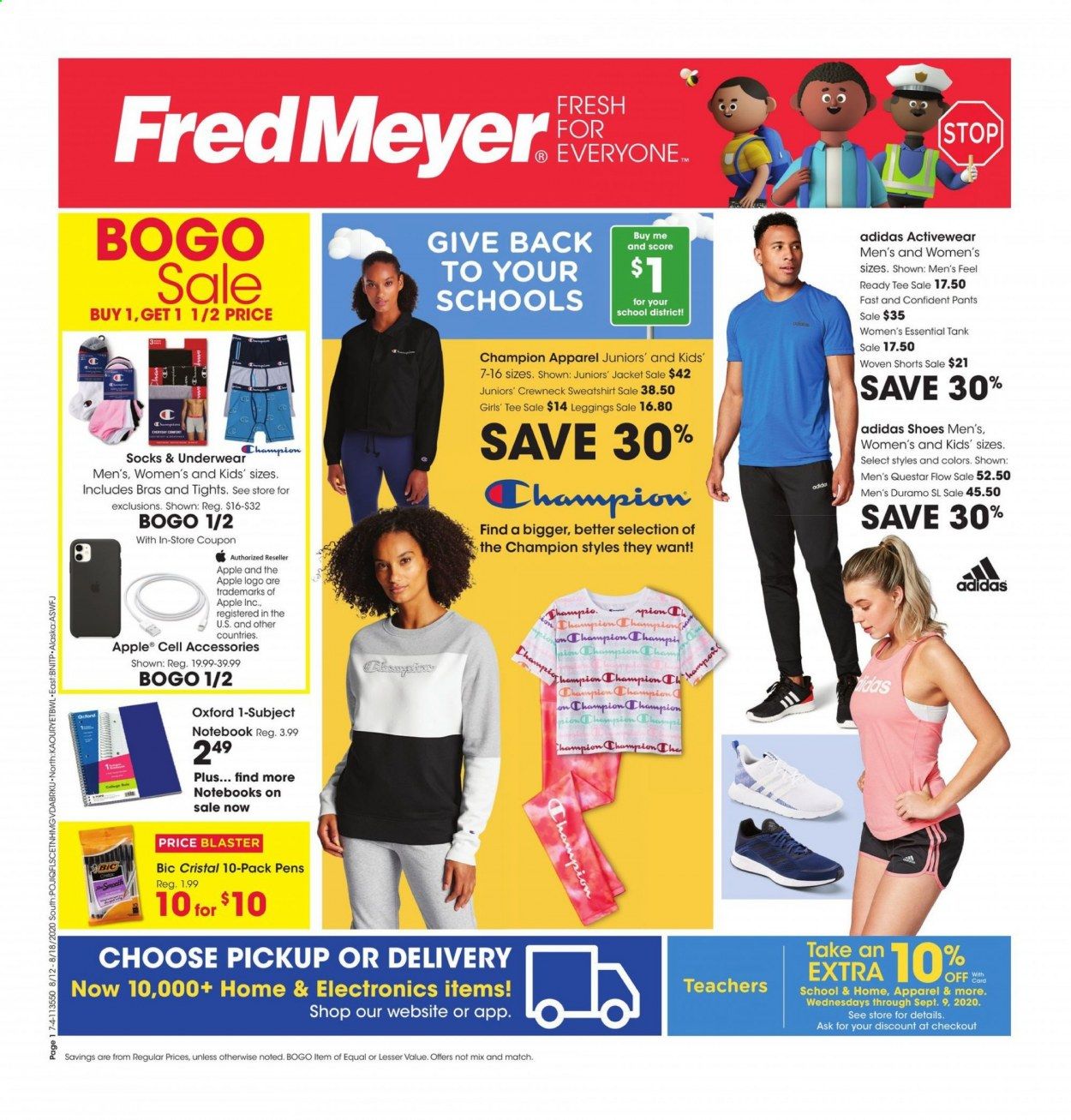 Fred Meyer Weekly Ad August 12 to August 18