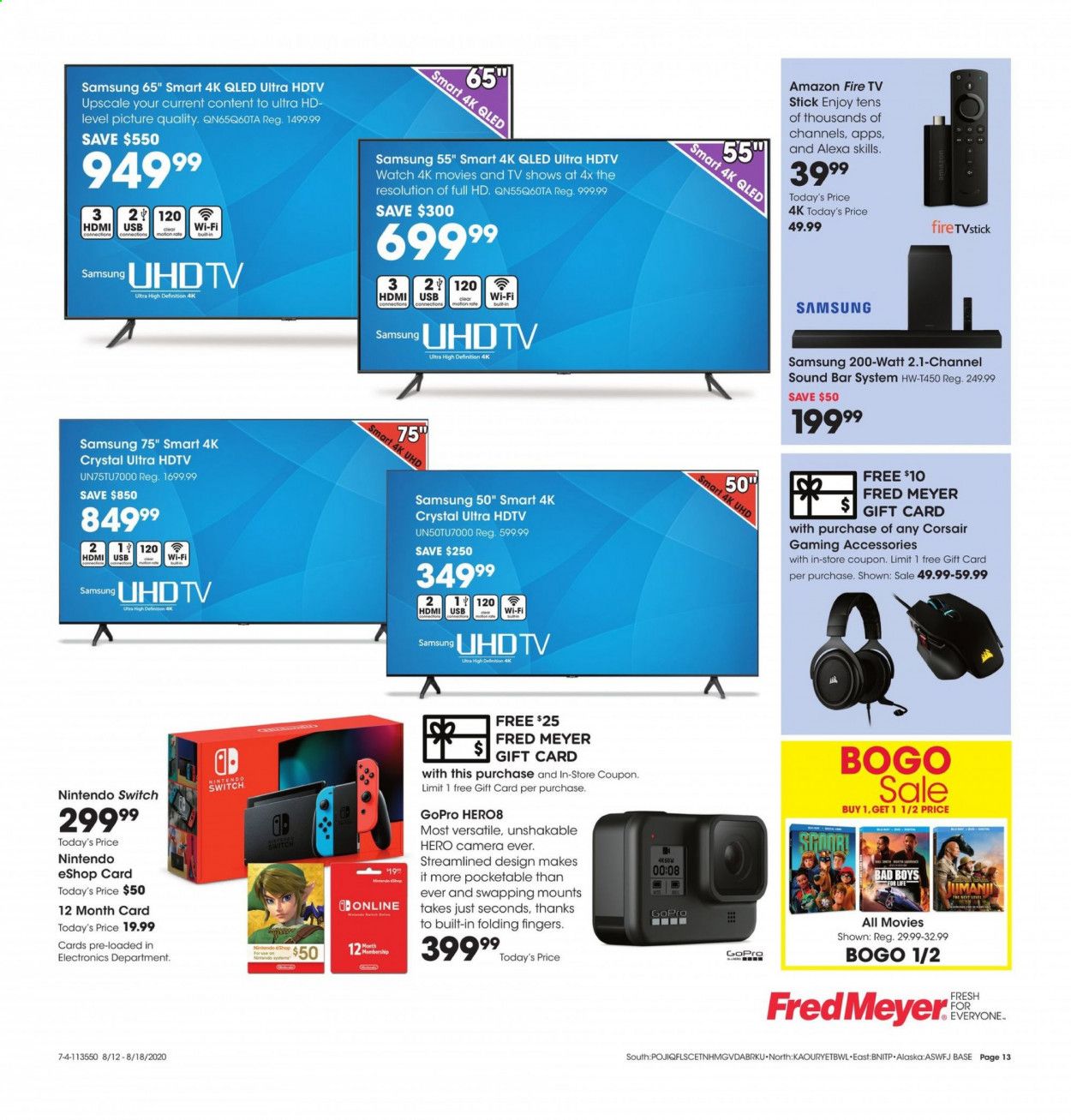 Fred Meyer Weekly Ad August 12 to August 18