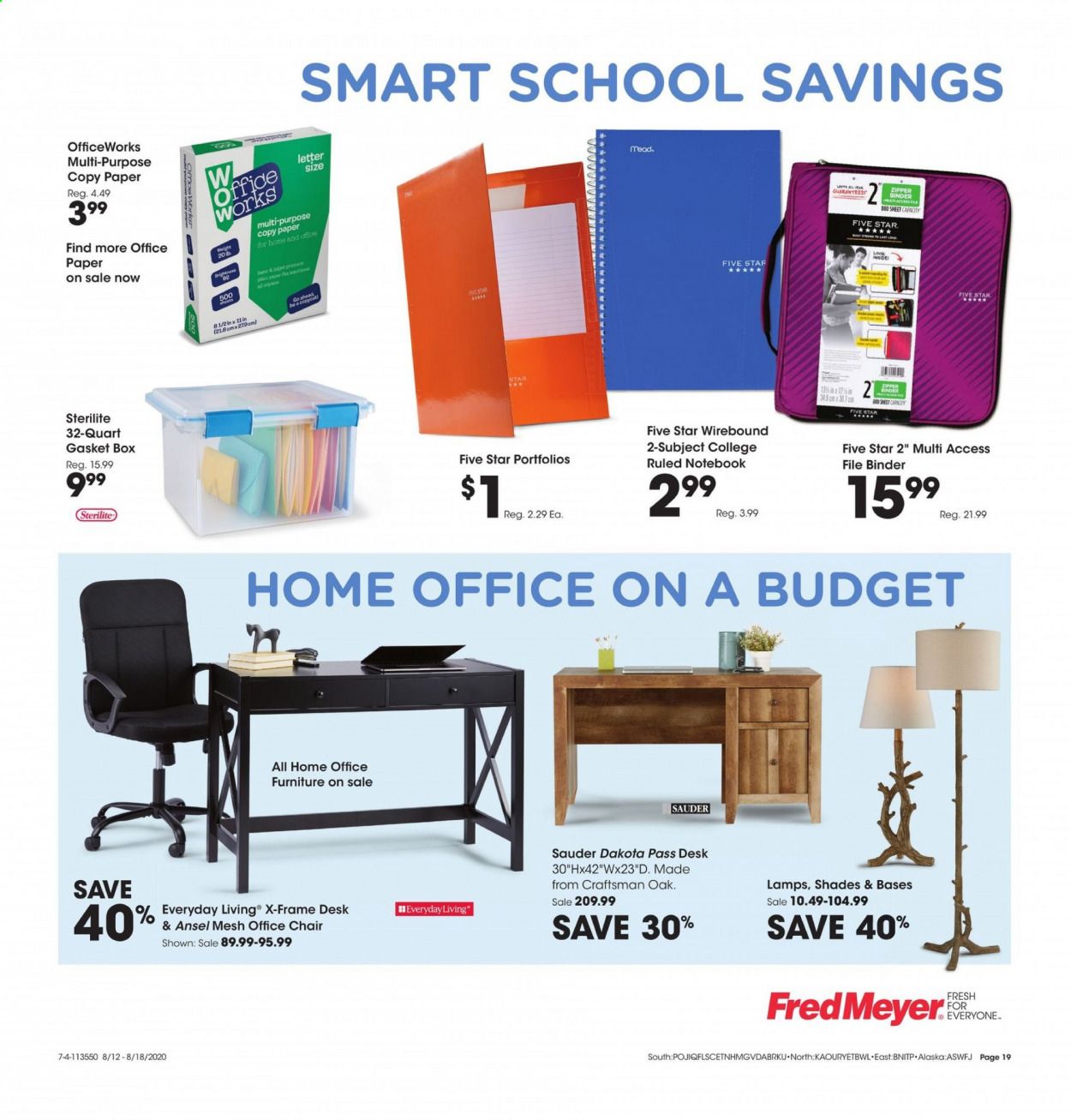 Fred Meyer Weekly Ad August 12 to August 18