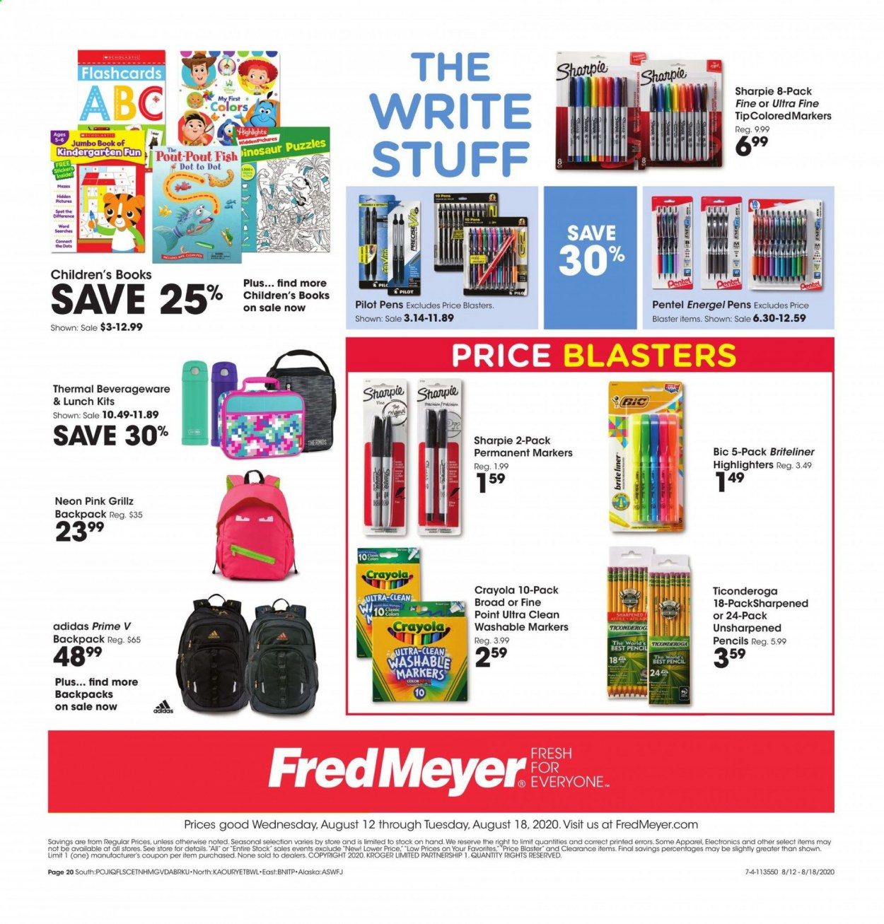 Fred Meyer Weekly Ad August 12 to August 18
