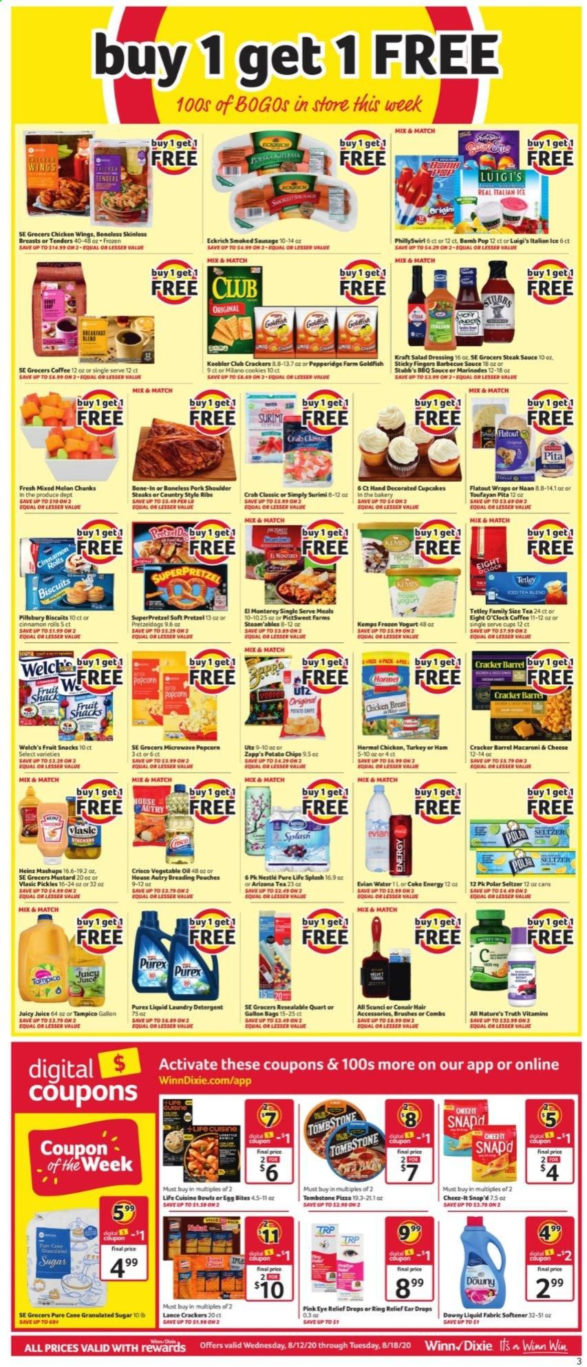 Winn Dixie (AL) Weekly Ad August 12 to August 18