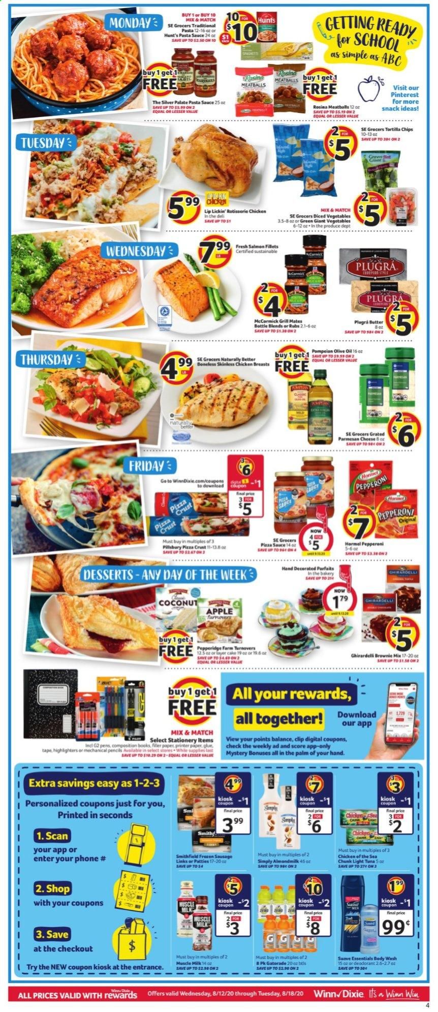 Winn Dixie (AL) Weekly Ad August 12 to August 18