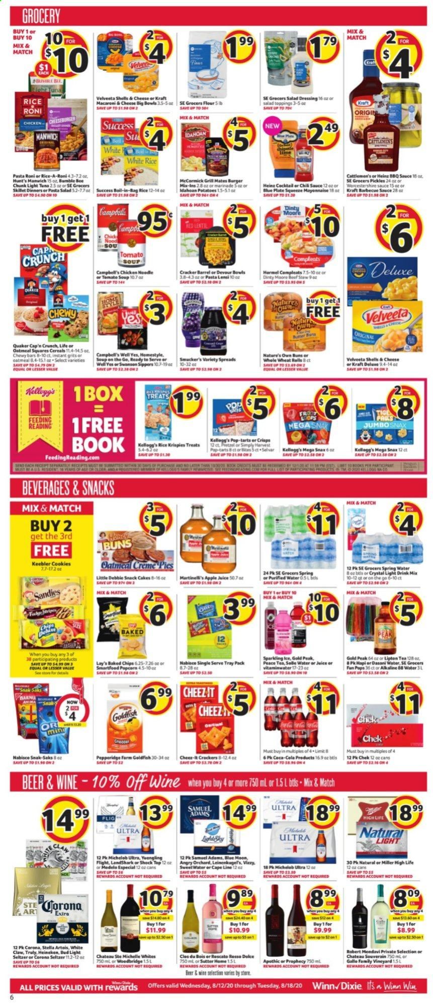 Winn Dixie (AL) Weekly Ad August 12 to August 18
