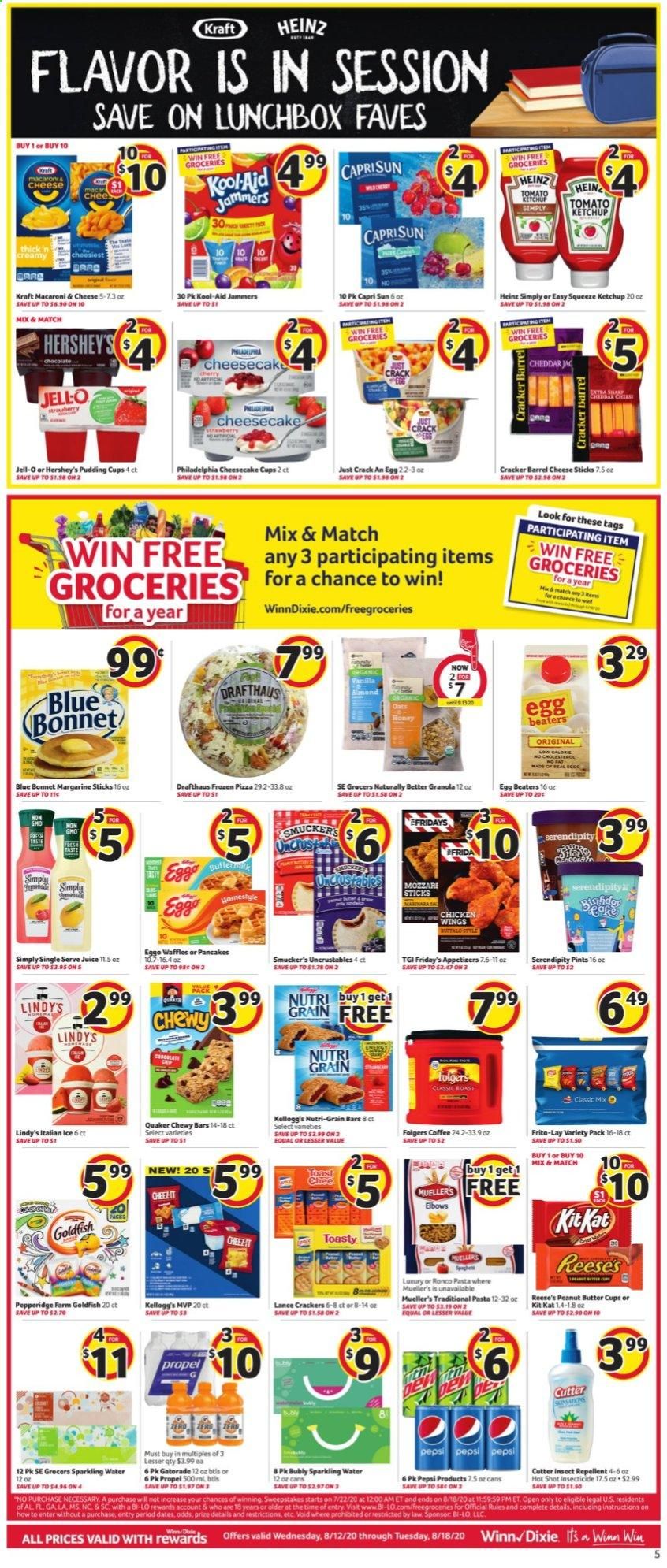 Winn Dixie (FL) Weekly Ad August 12 to August 18