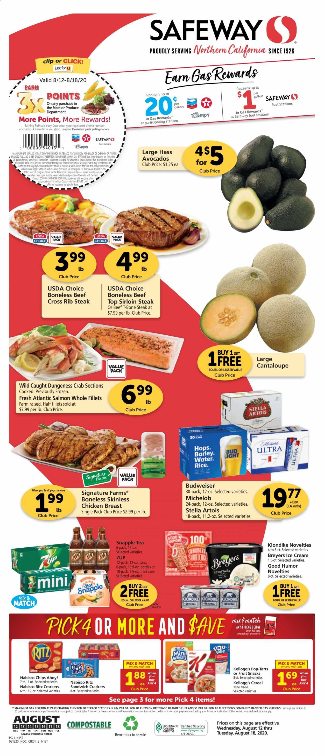Safeway Weekly Ad August 12 to August 18
