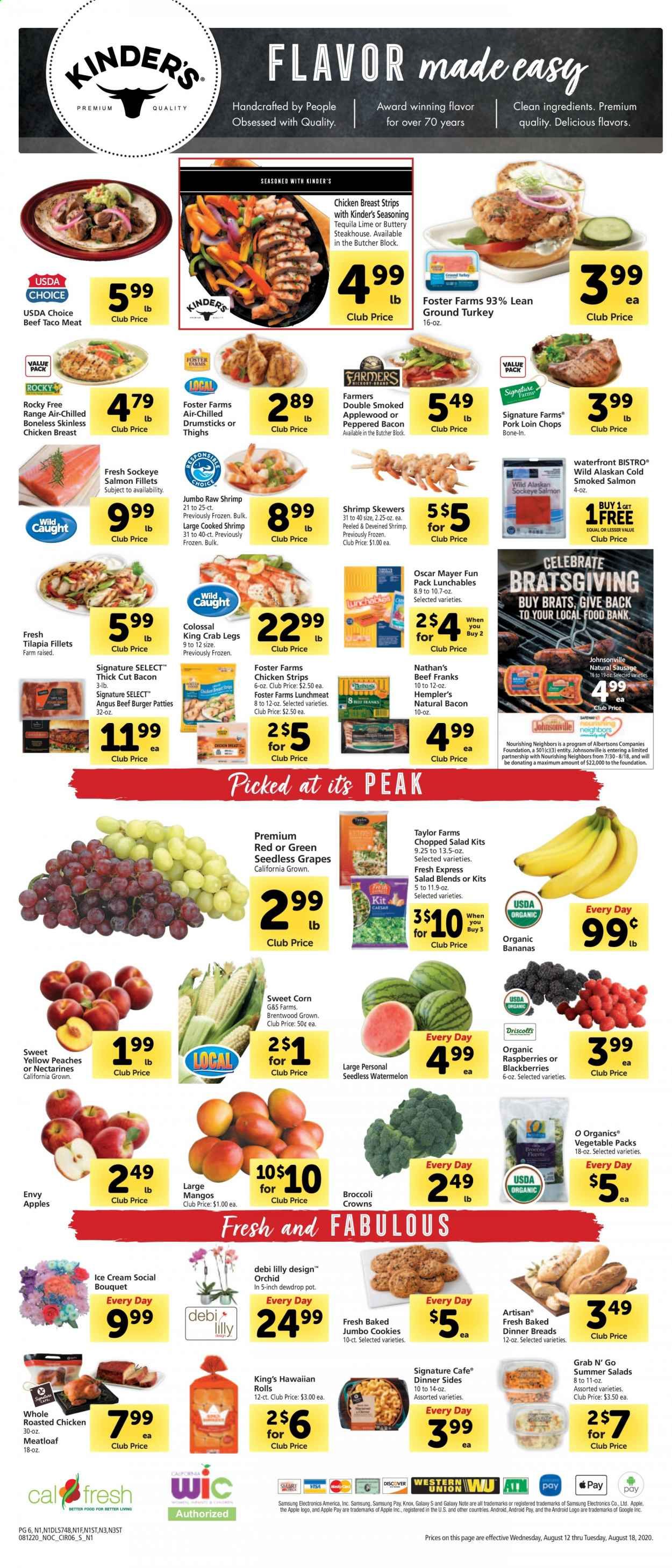Safeway Weekly Ad August 12 to August 18