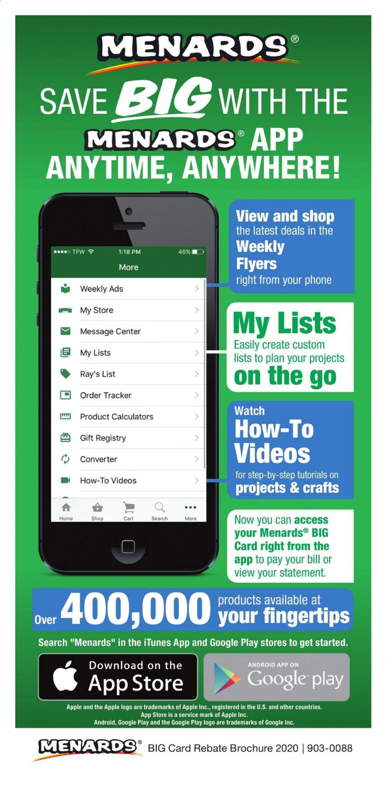 Menards Weekly Ad June 21 to December 31