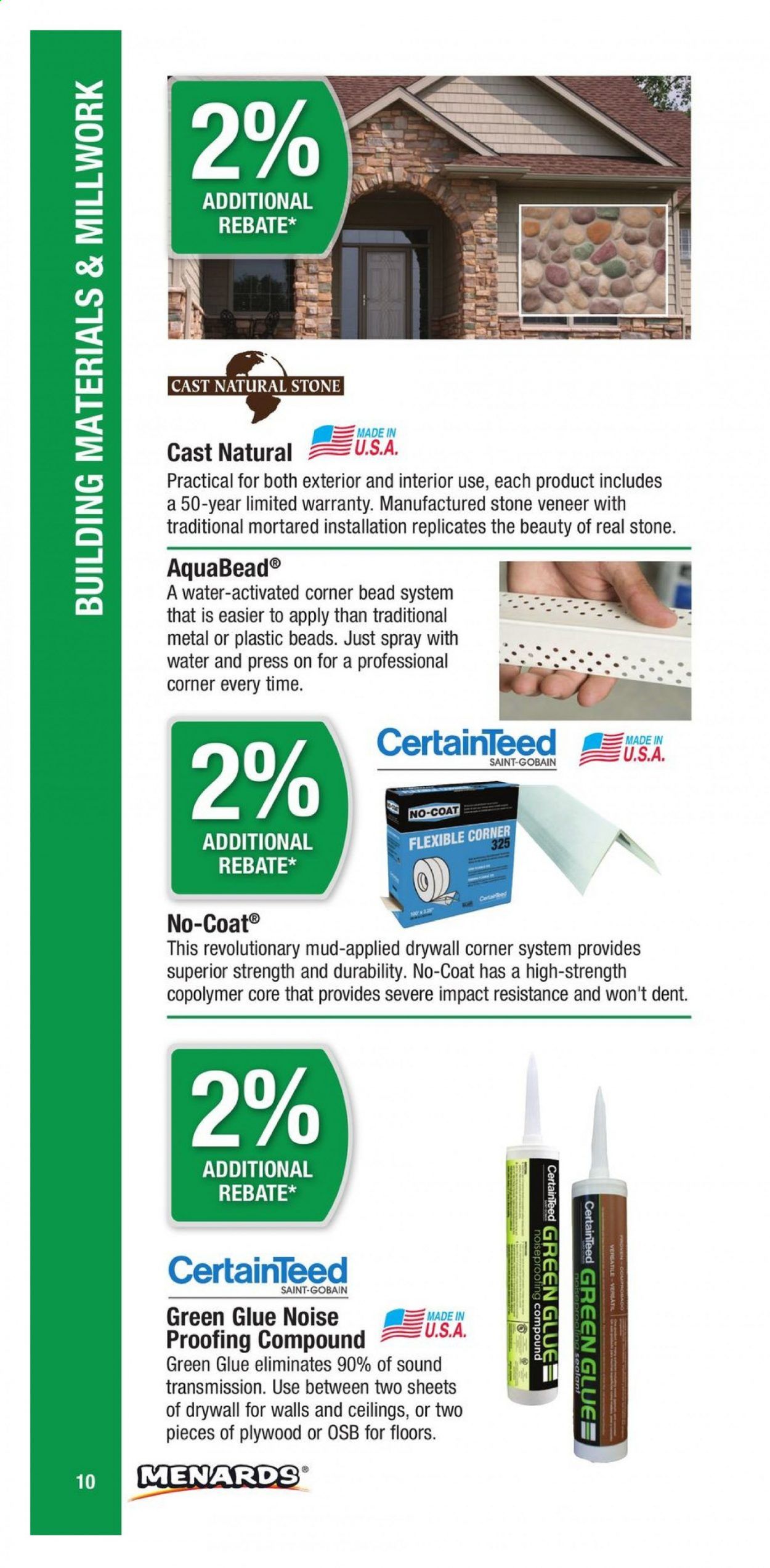 Menards Weekly Ad March 1 to December 31