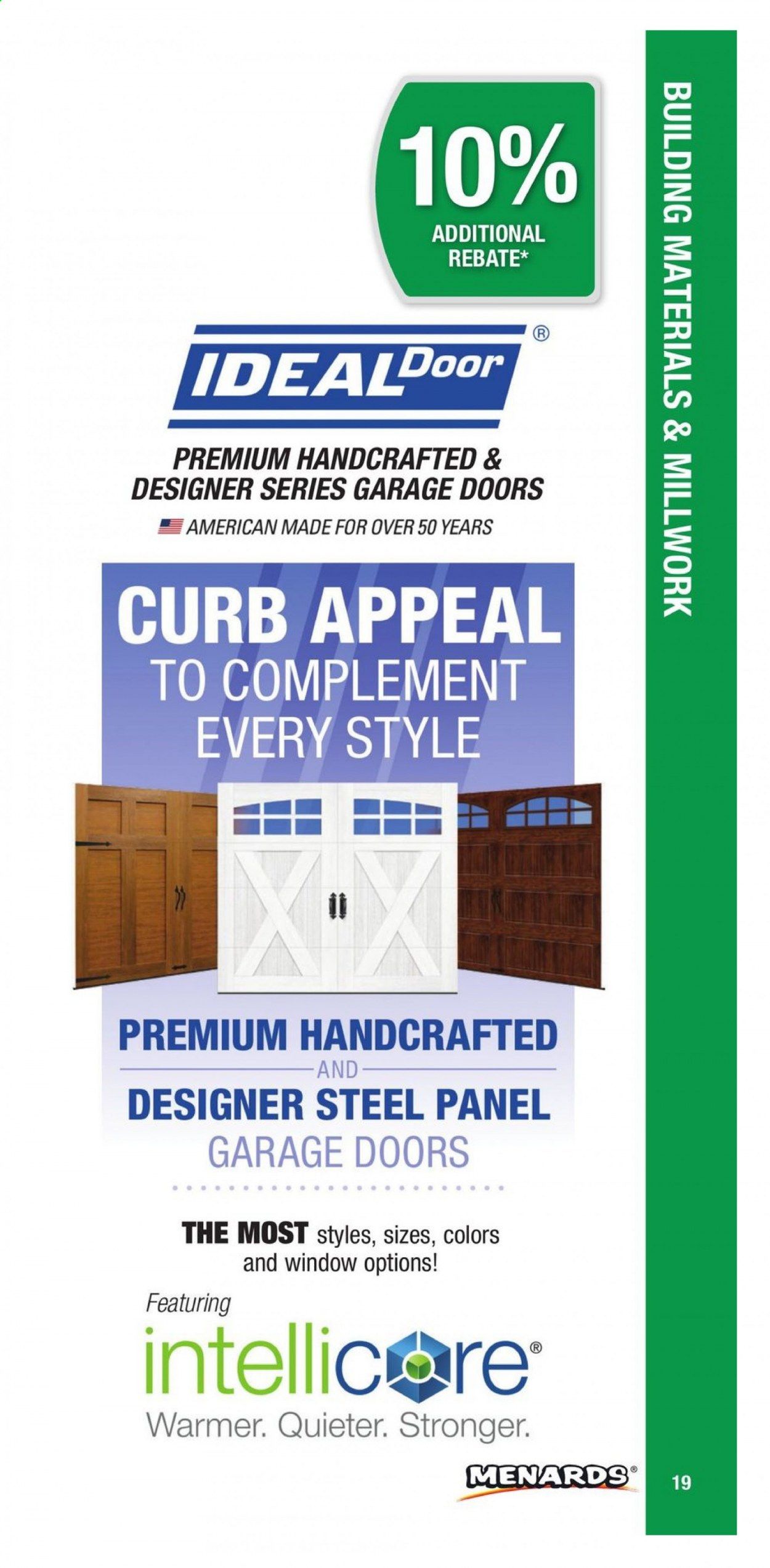 Menards Weekly Ad March 1 to December 31