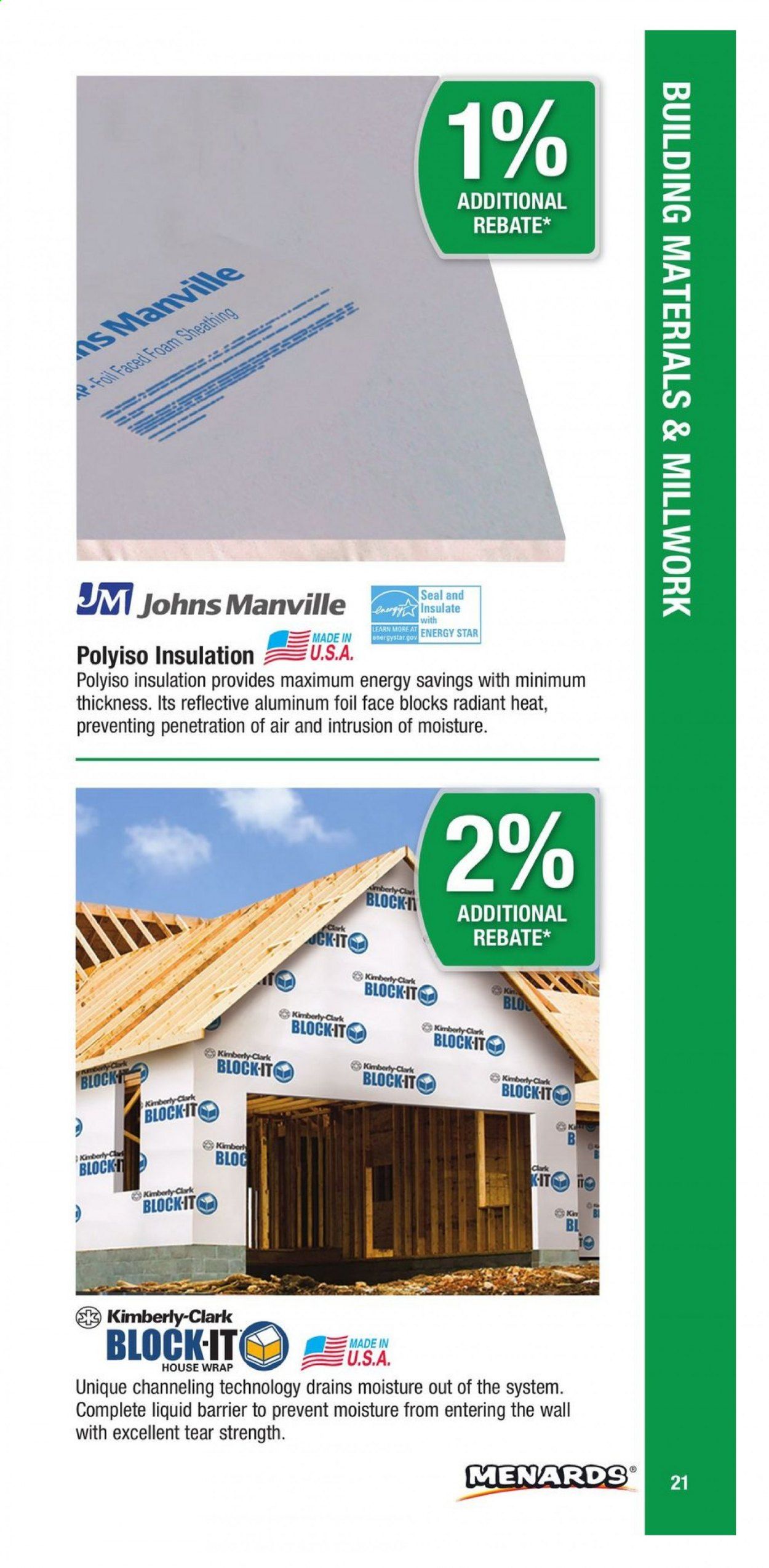 Menards Weekly Ad March 1 to December 31