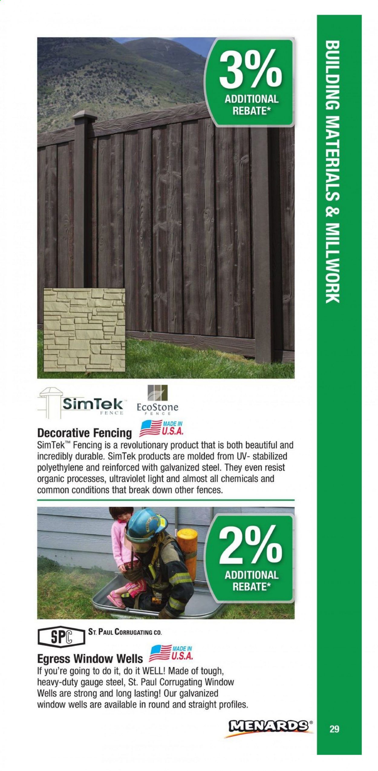 Menards Weekly Ad March 1 to December 31