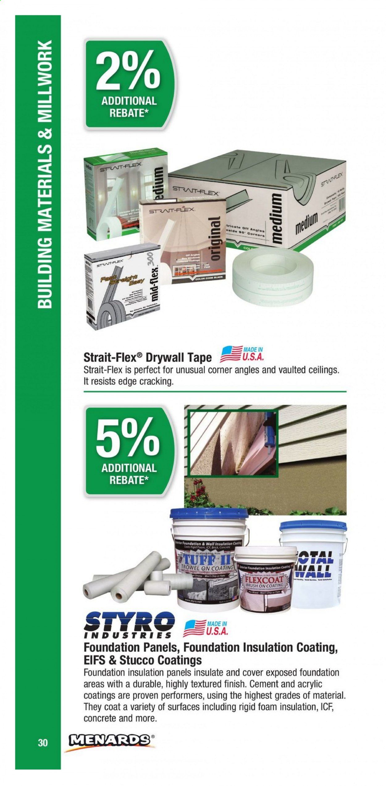 Menards Weekly Ad March 1 to December 31