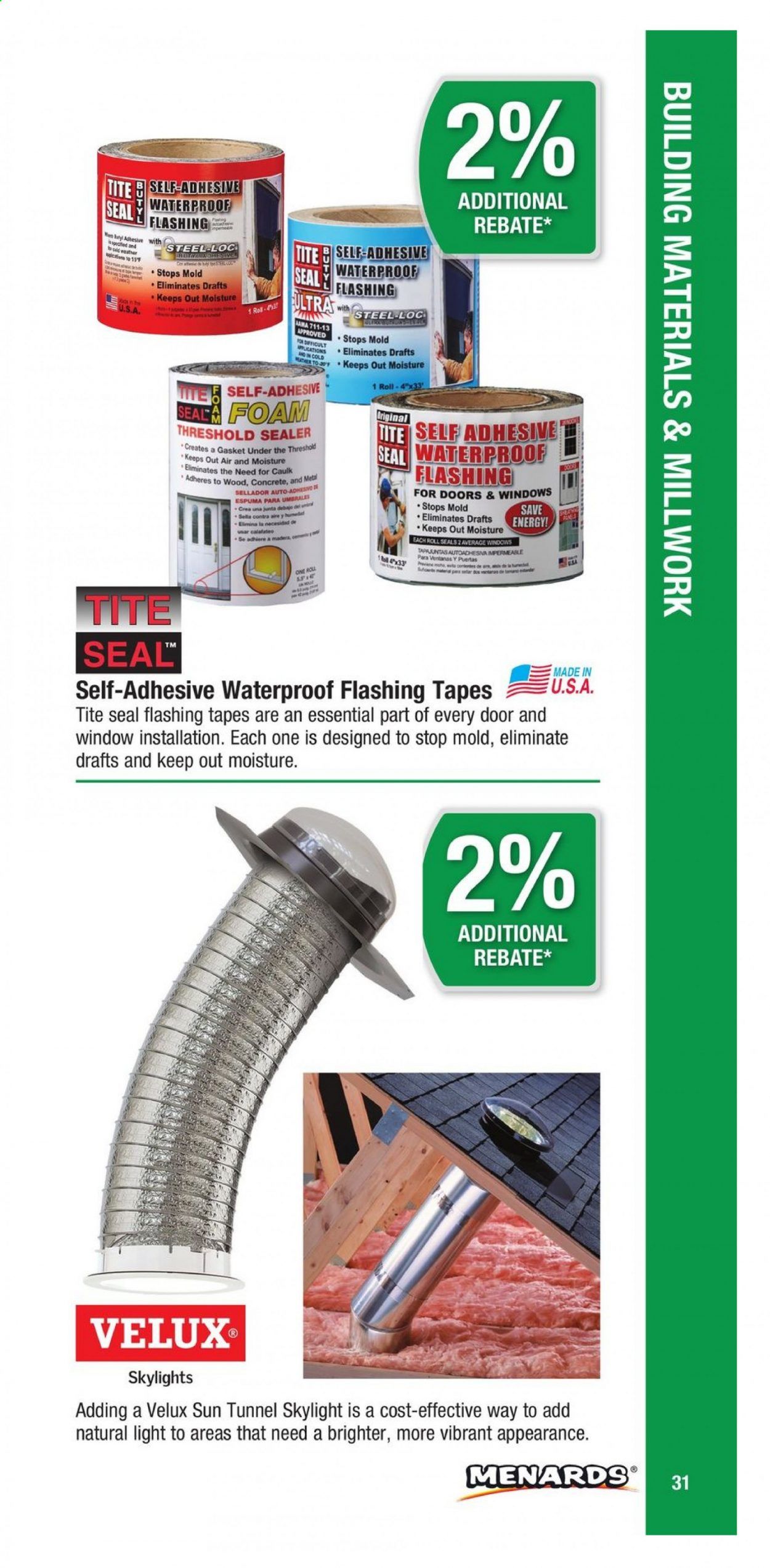 Menards Weekly Ad March 1 to December 31